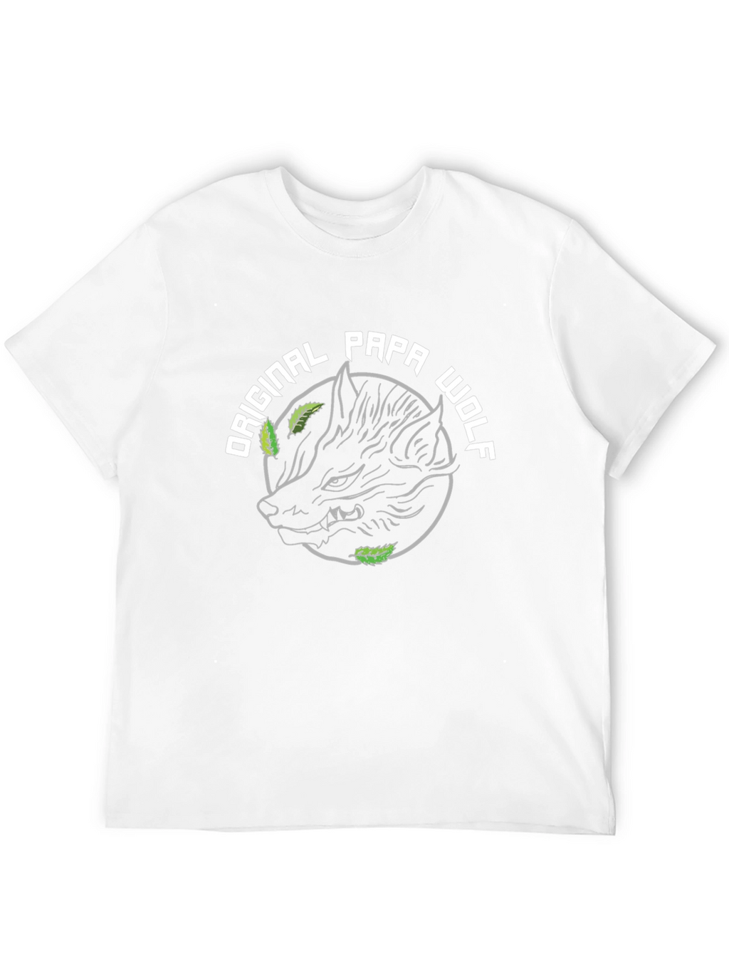 Original Papa Wolf Graphic Tee - Black