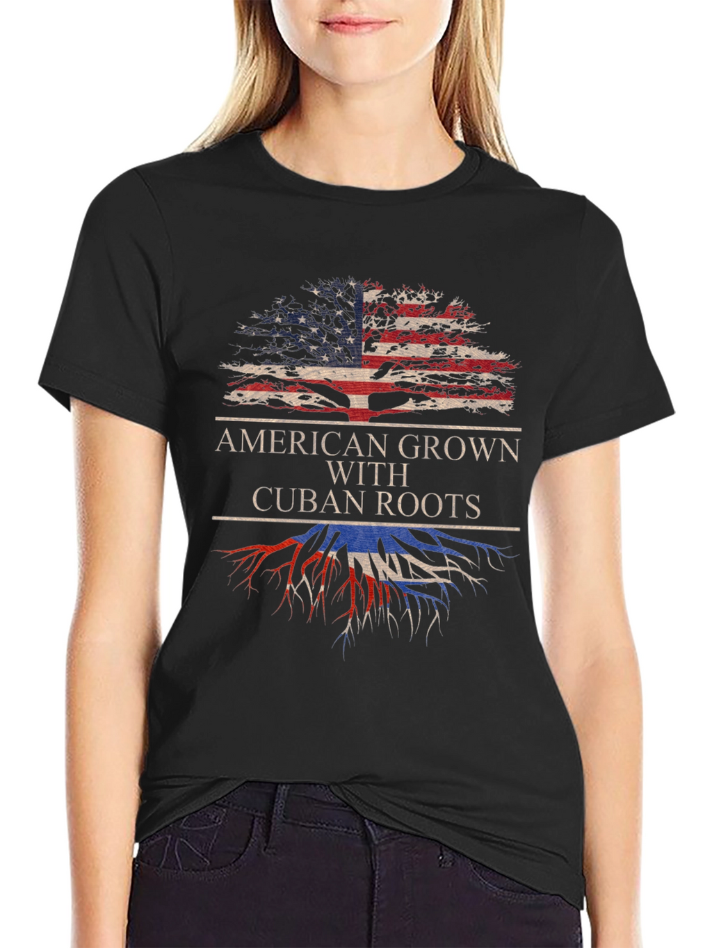 American Grown with Cuban Roots T-Shirt