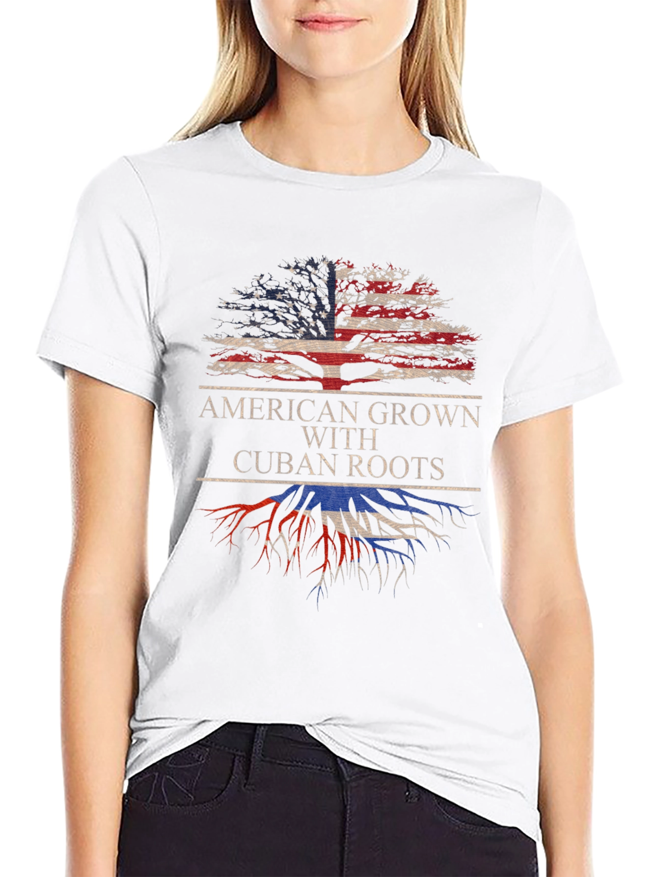 American Grown with Cuban Roots T-Shirt