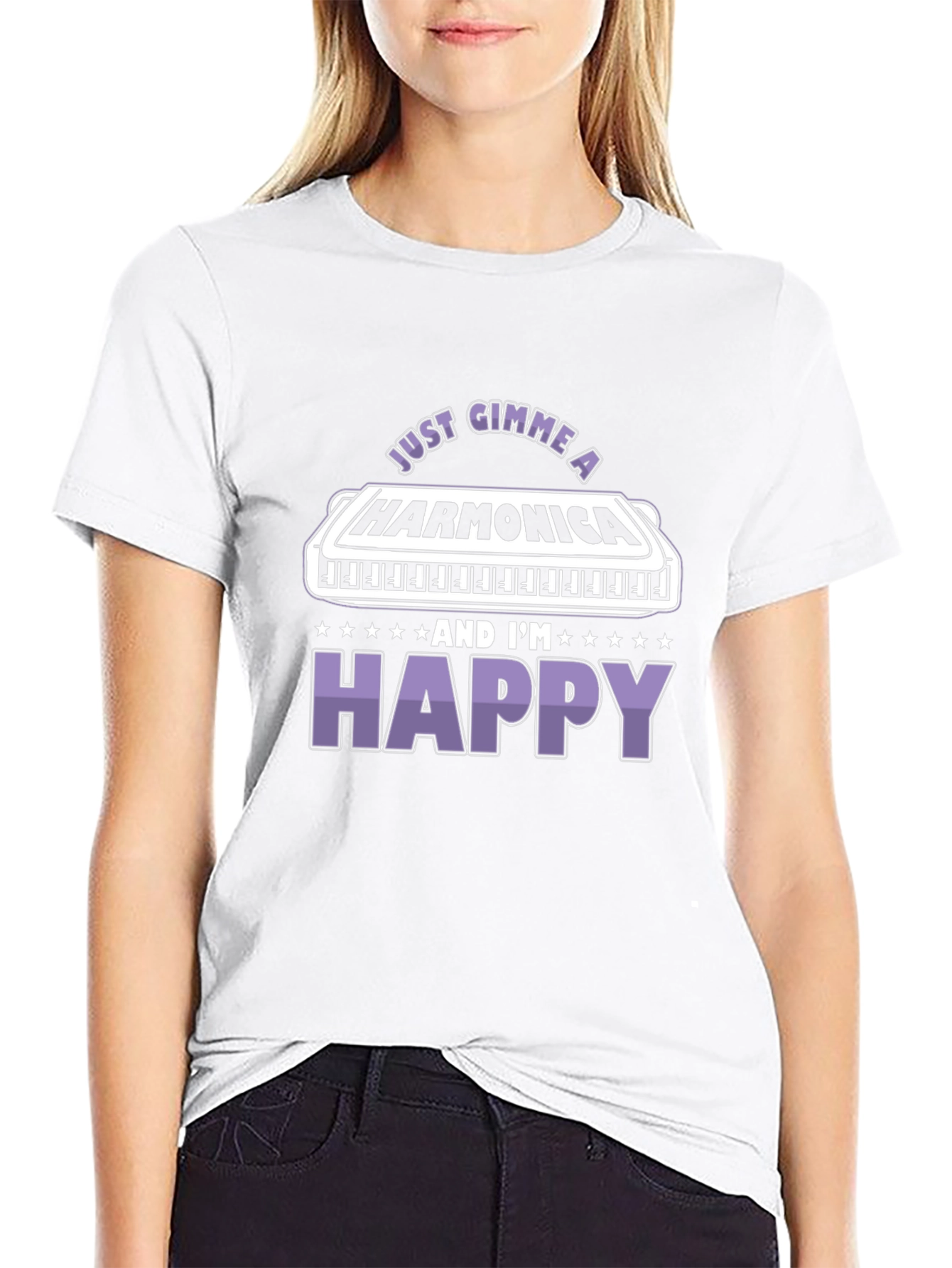 Harmonica Lover T-Shirt - Music Gift for Harmonica Players