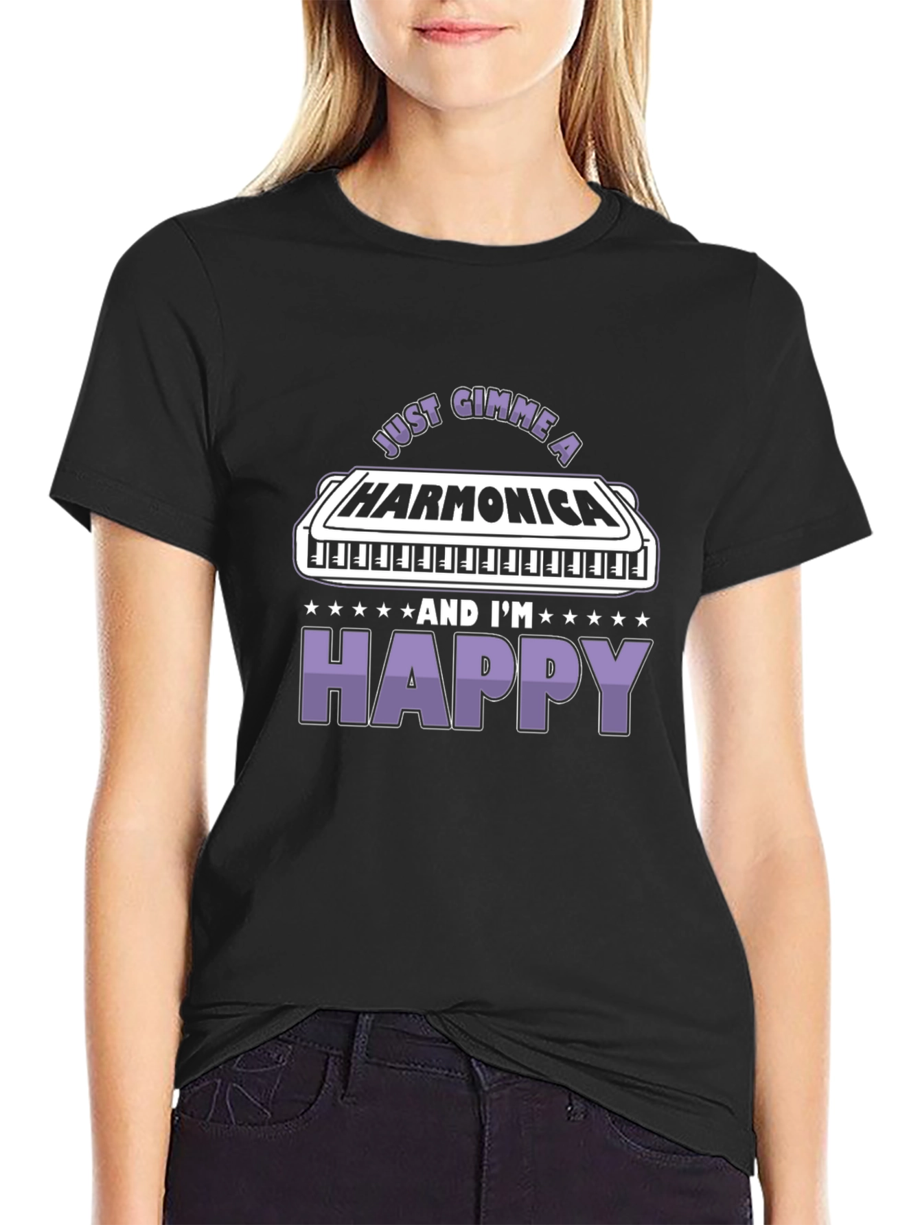 Harmonica Lover T-Shirt - Music Gift for Harmonica Players