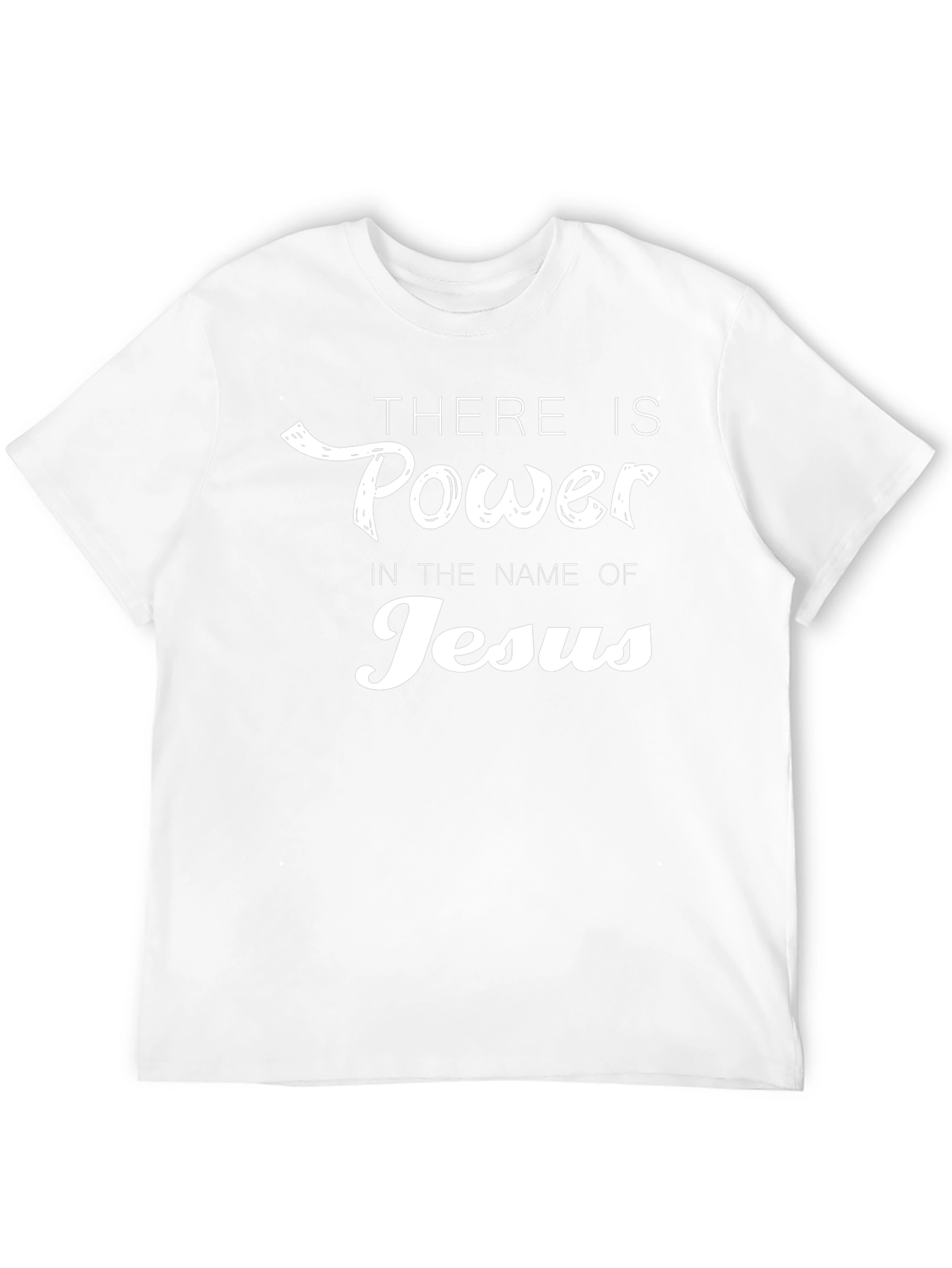 Power in Jesus Name Black T-Shirt