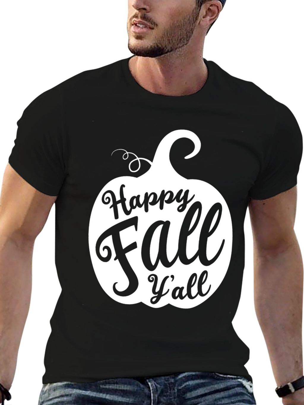 Happy Fall Yall Pumpkin T-Shirt