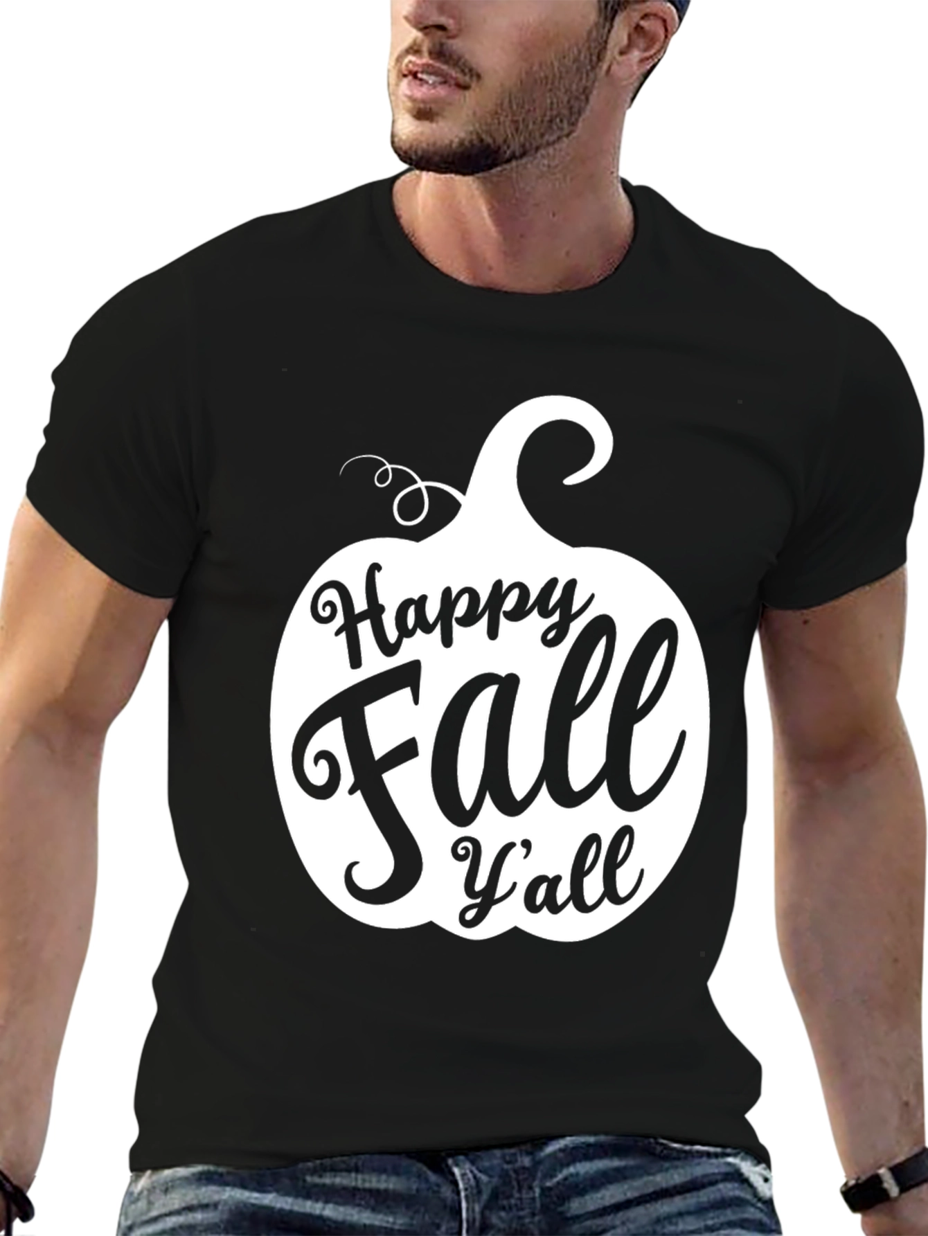 Happy Fall Yall Pumpkin T-Shirt