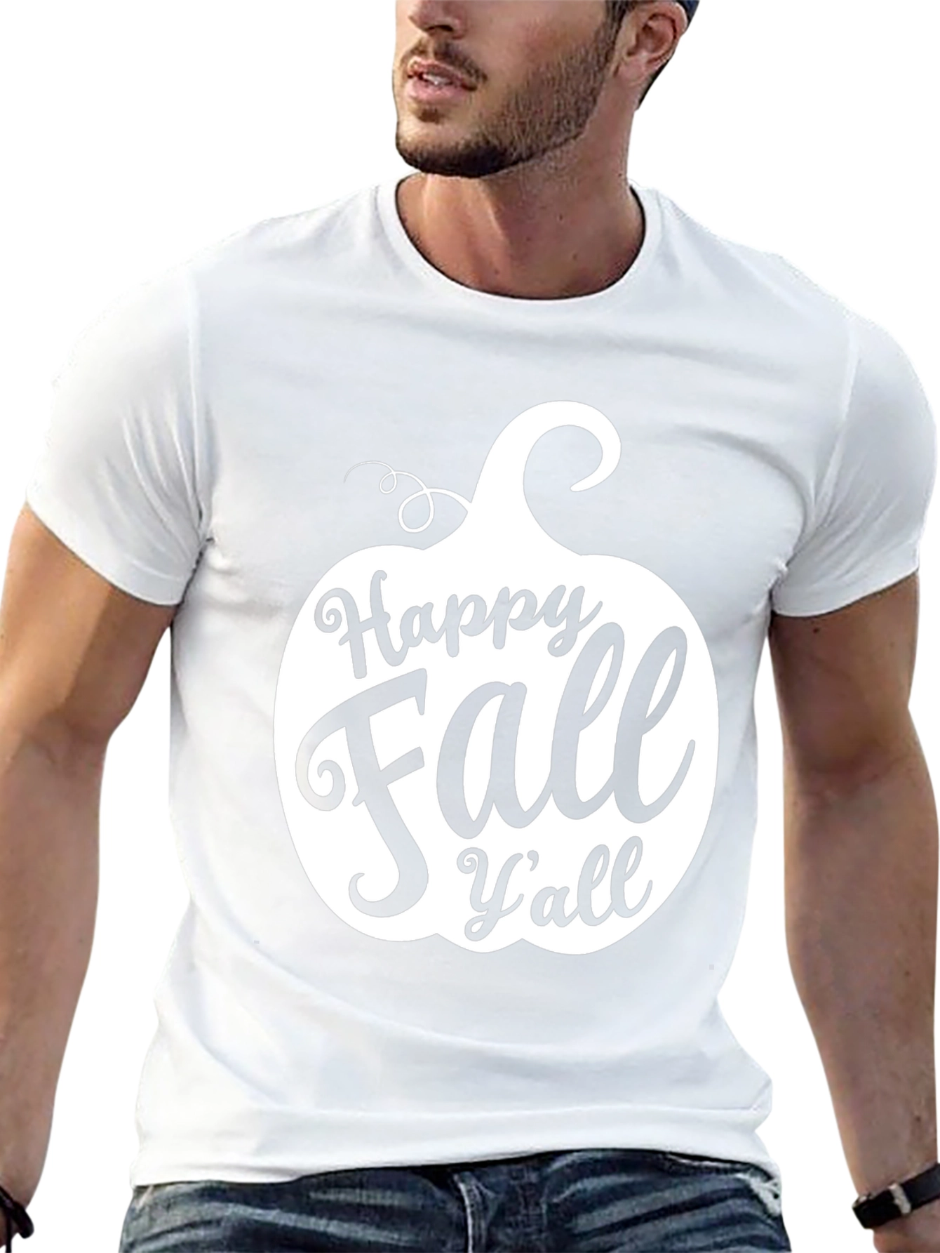 Happy Fall Yall Pumpkin T-Shirt