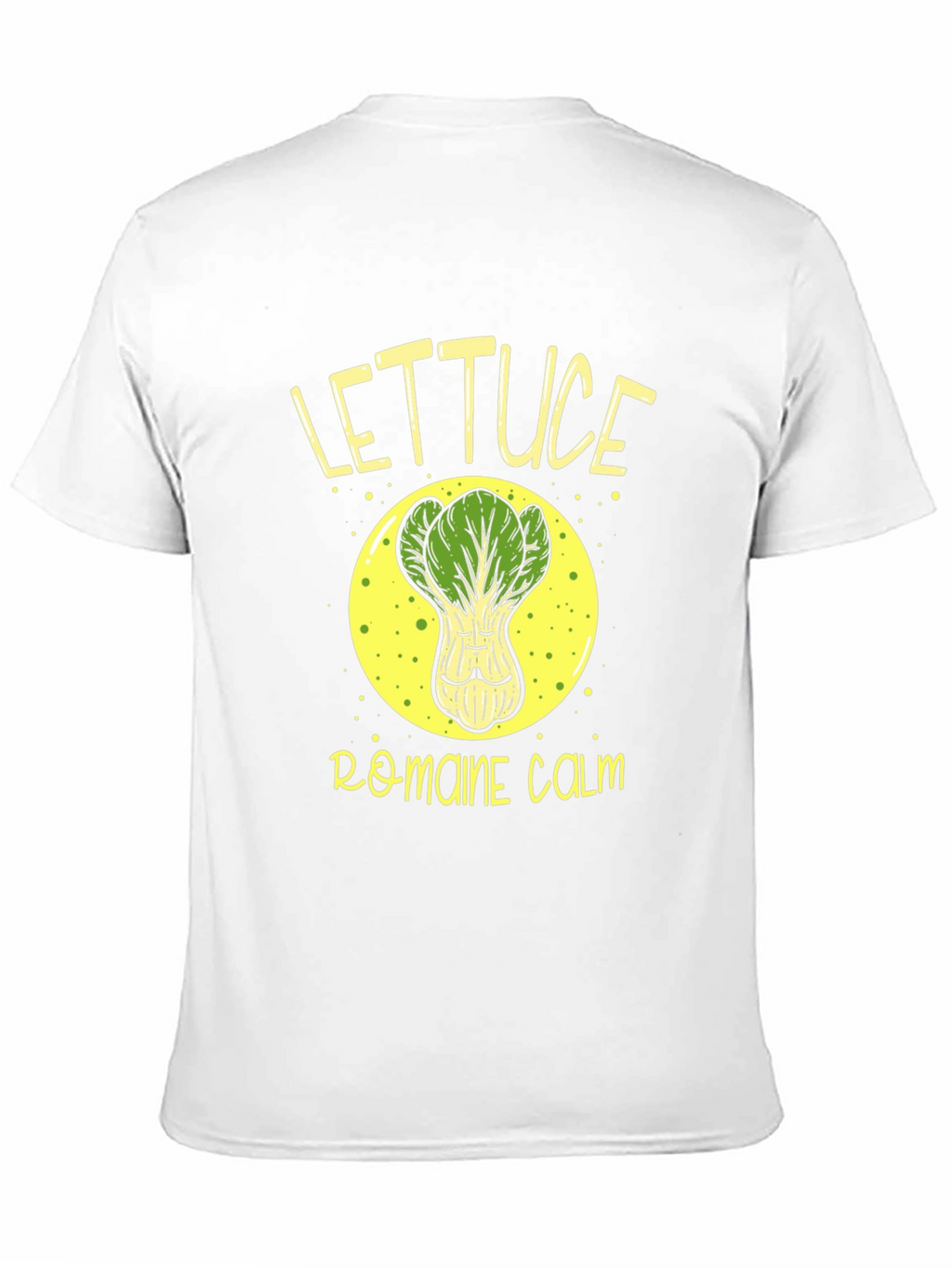 Lettuce Romaine Calm Black Graphic Tee