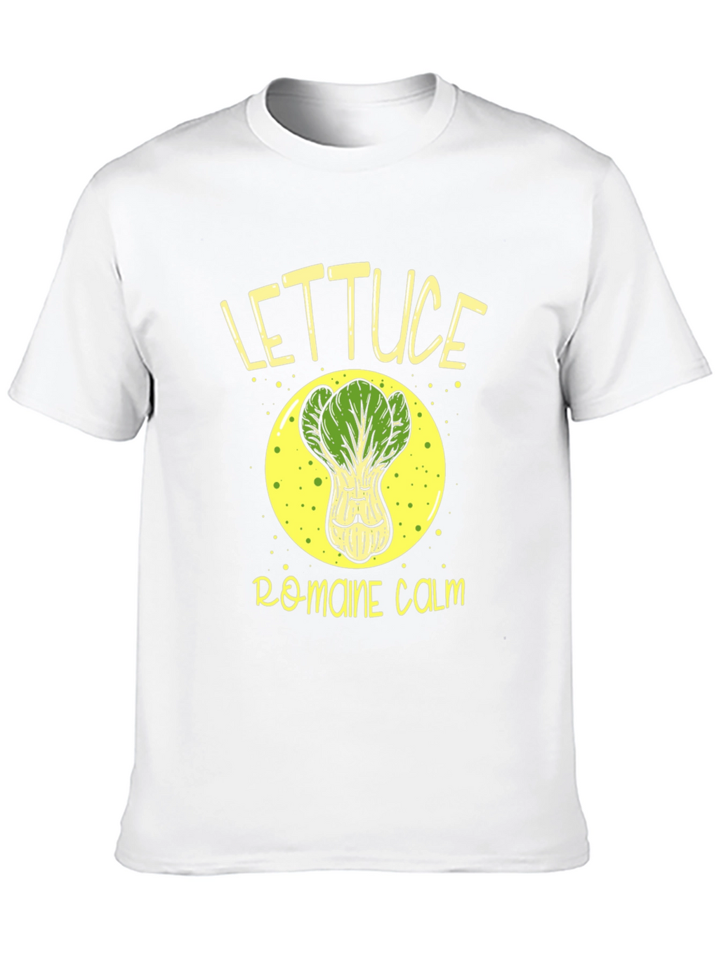 Lettuce Romaine Calm Black Graphic Tee