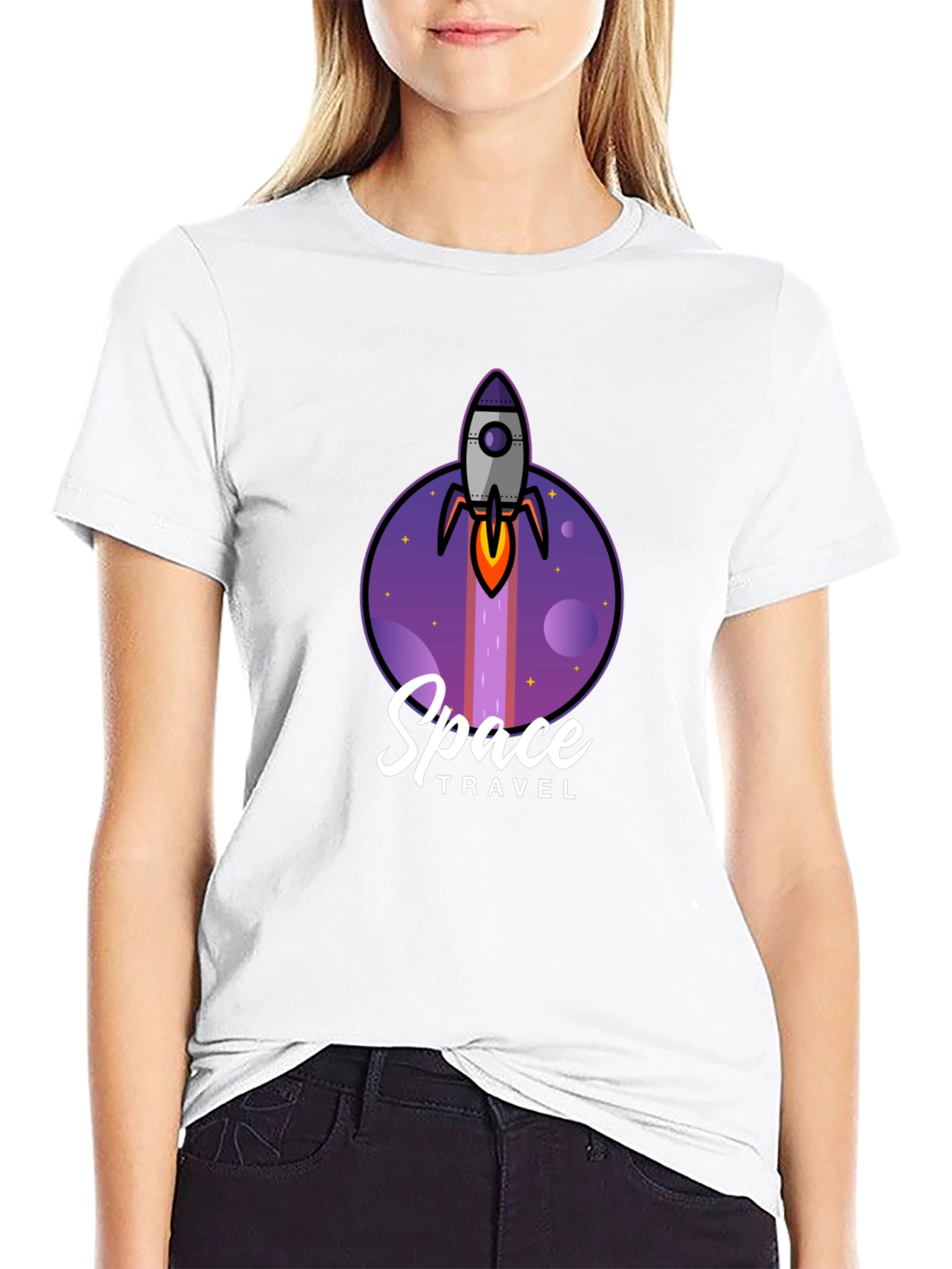 Space Travel Graphic T-Shirt - Unique Design