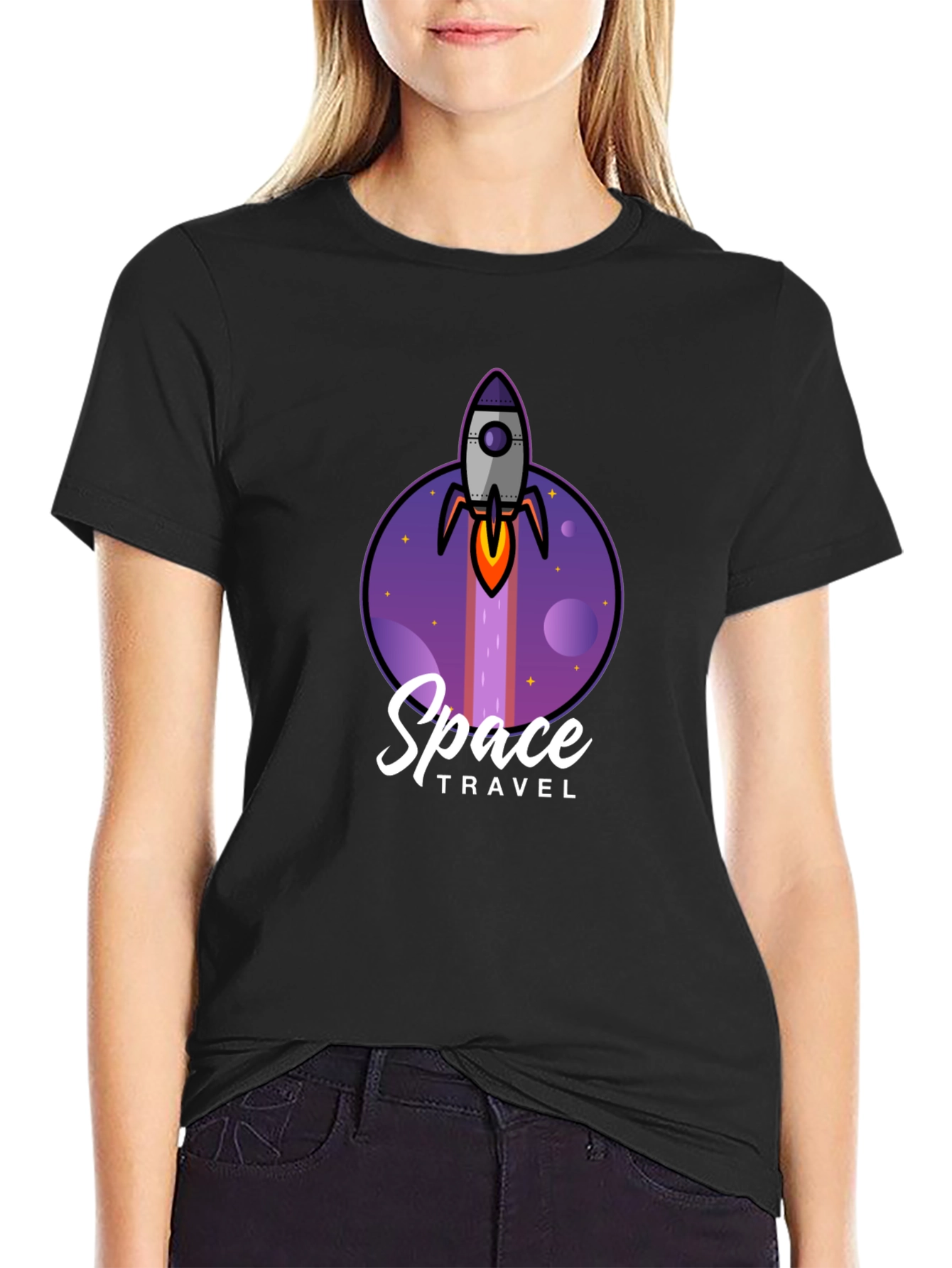 Space Travel Graphic T-Shirt - Unique Design