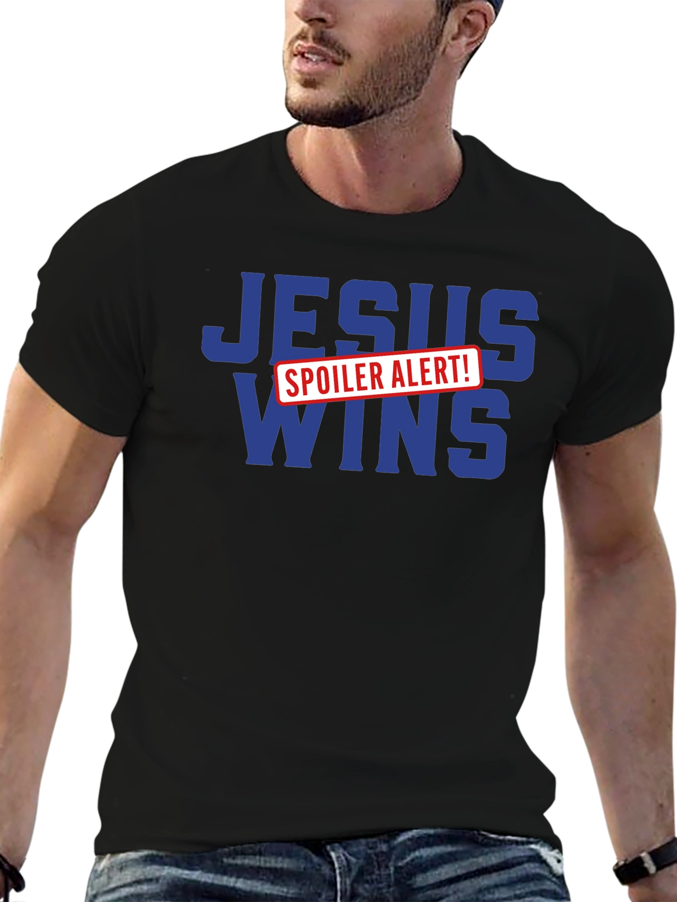 Jesus Wins Spoiler Alert T-Shirt