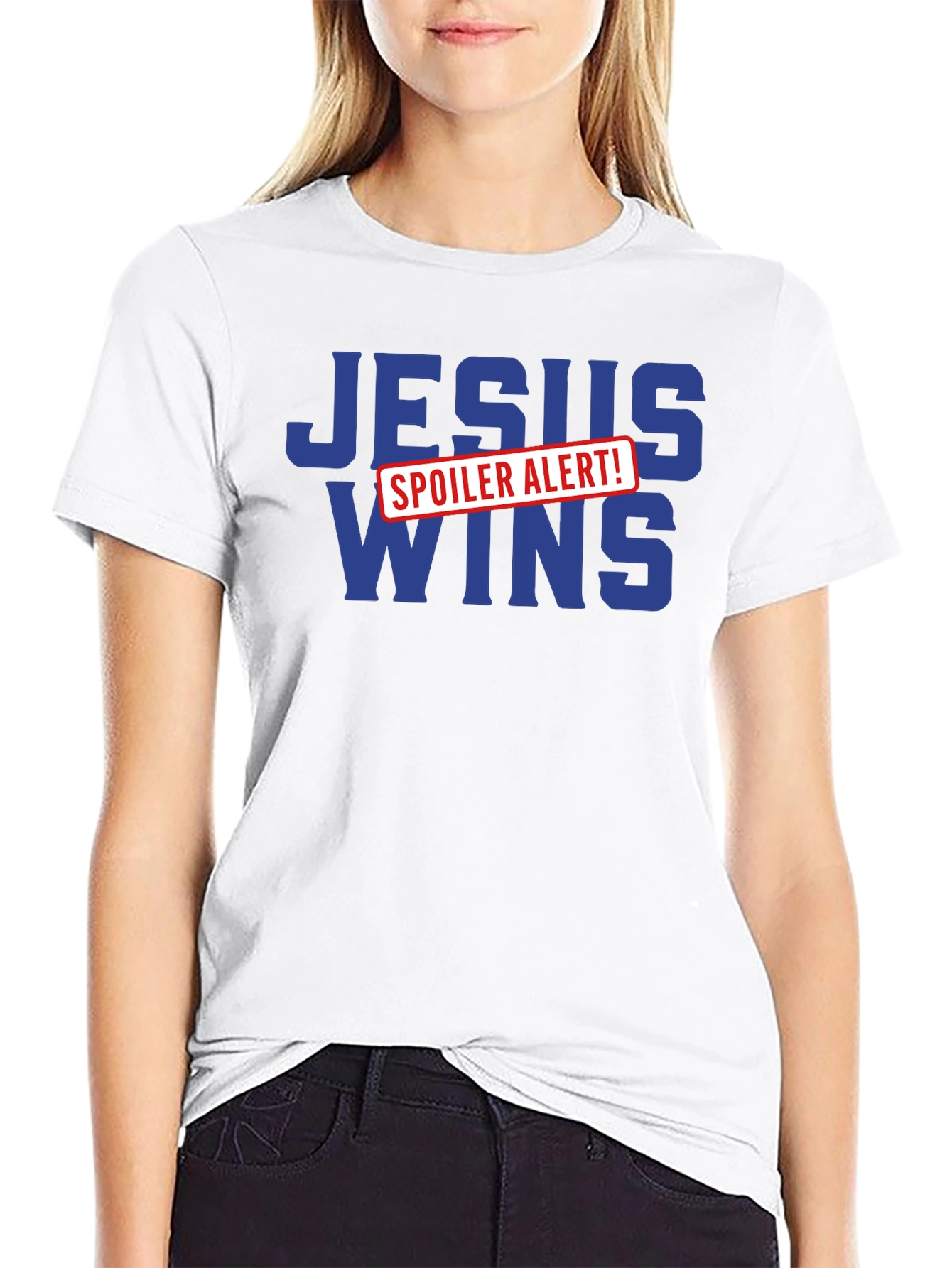 Jesus Wins Spoiler Alert T-Shirt
