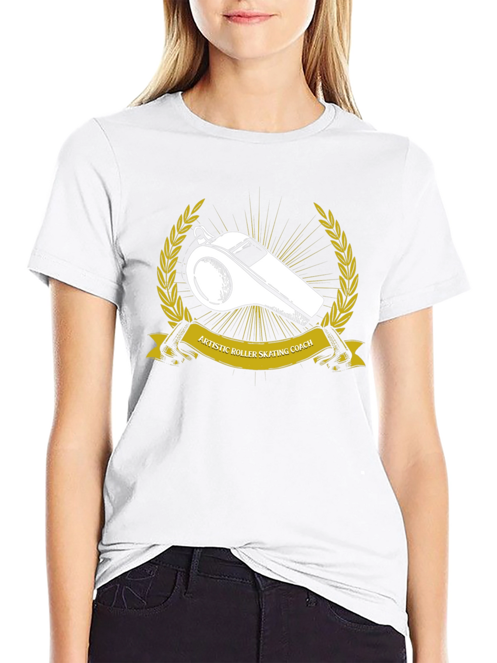 Artistic Roller Skating Coach T-Shirt