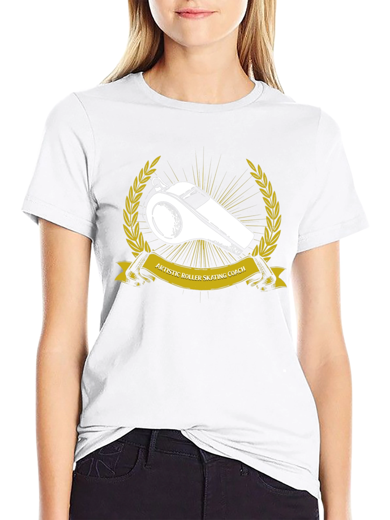 Artistic Roller Skating Coach T-Shirt