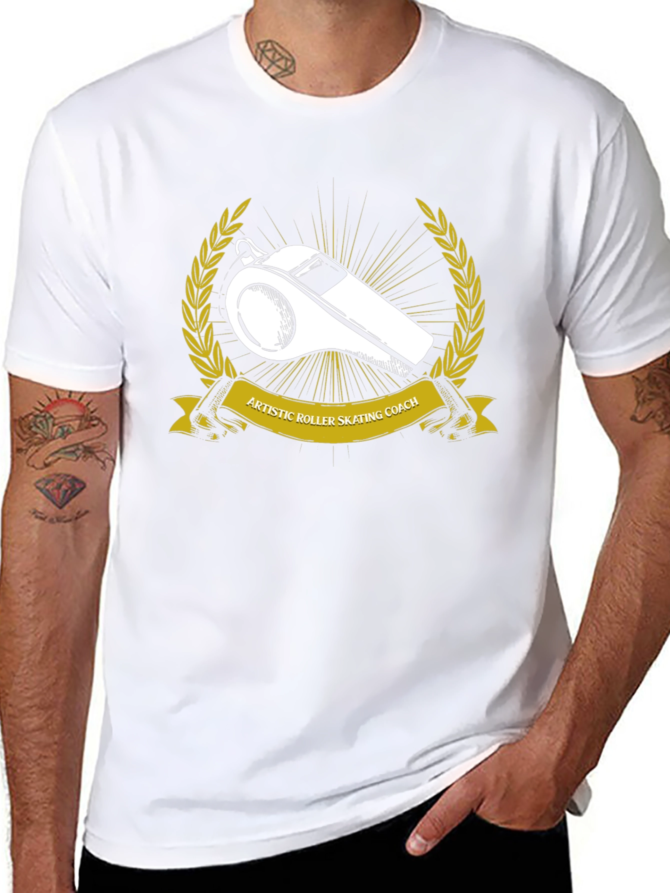 Artistic Roller Skating Coach T-Shirt