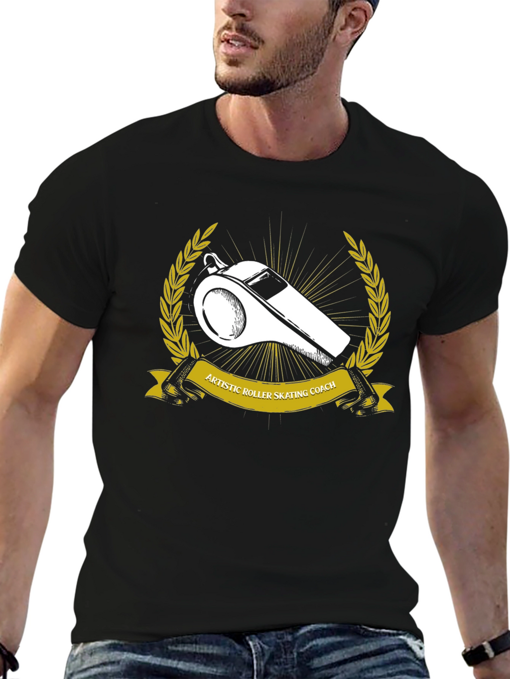 Artistic Roller Skating Coach T-Shirt
