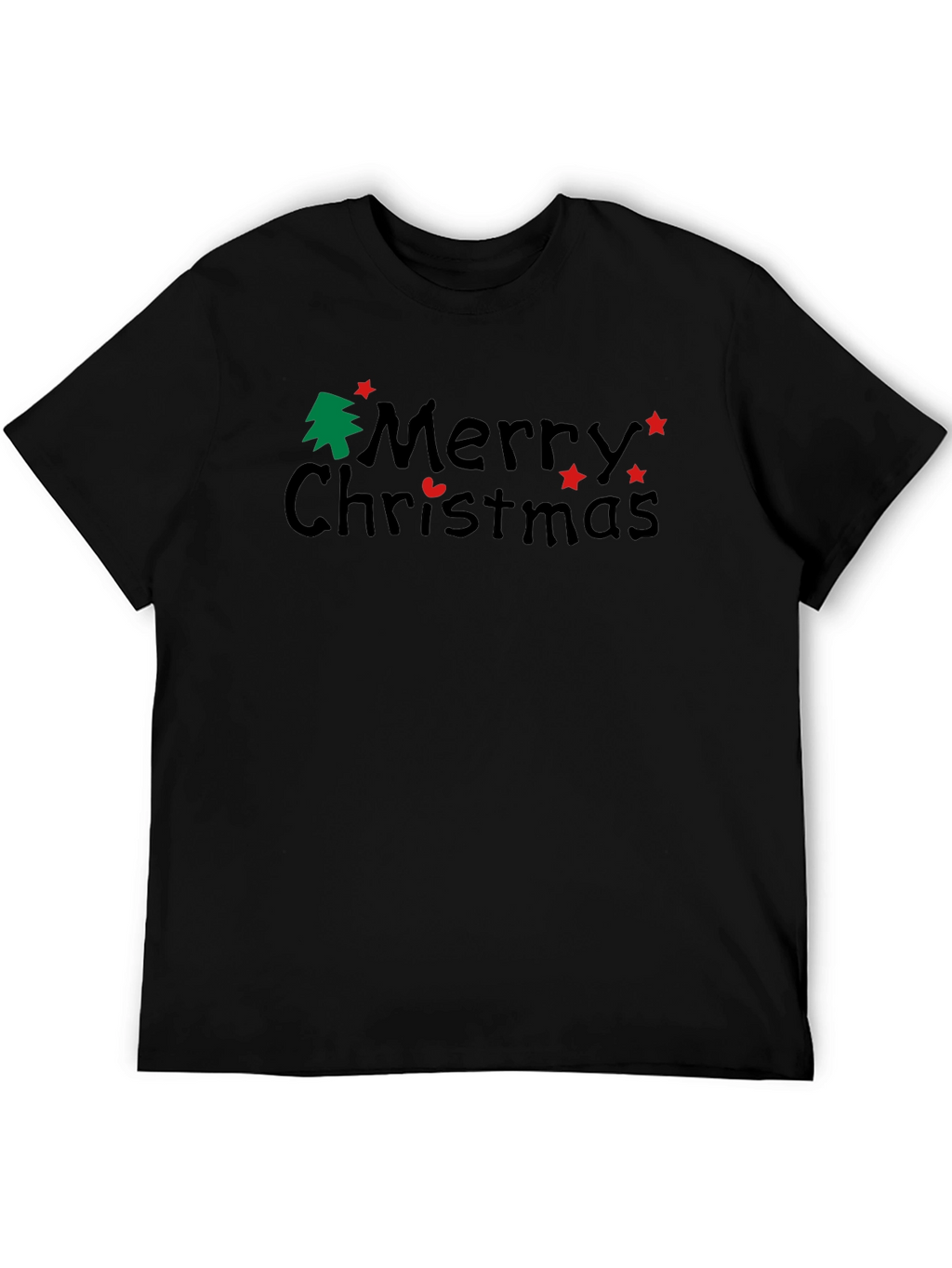 Merry Christmas Graphic Tee - Holiday Cheer