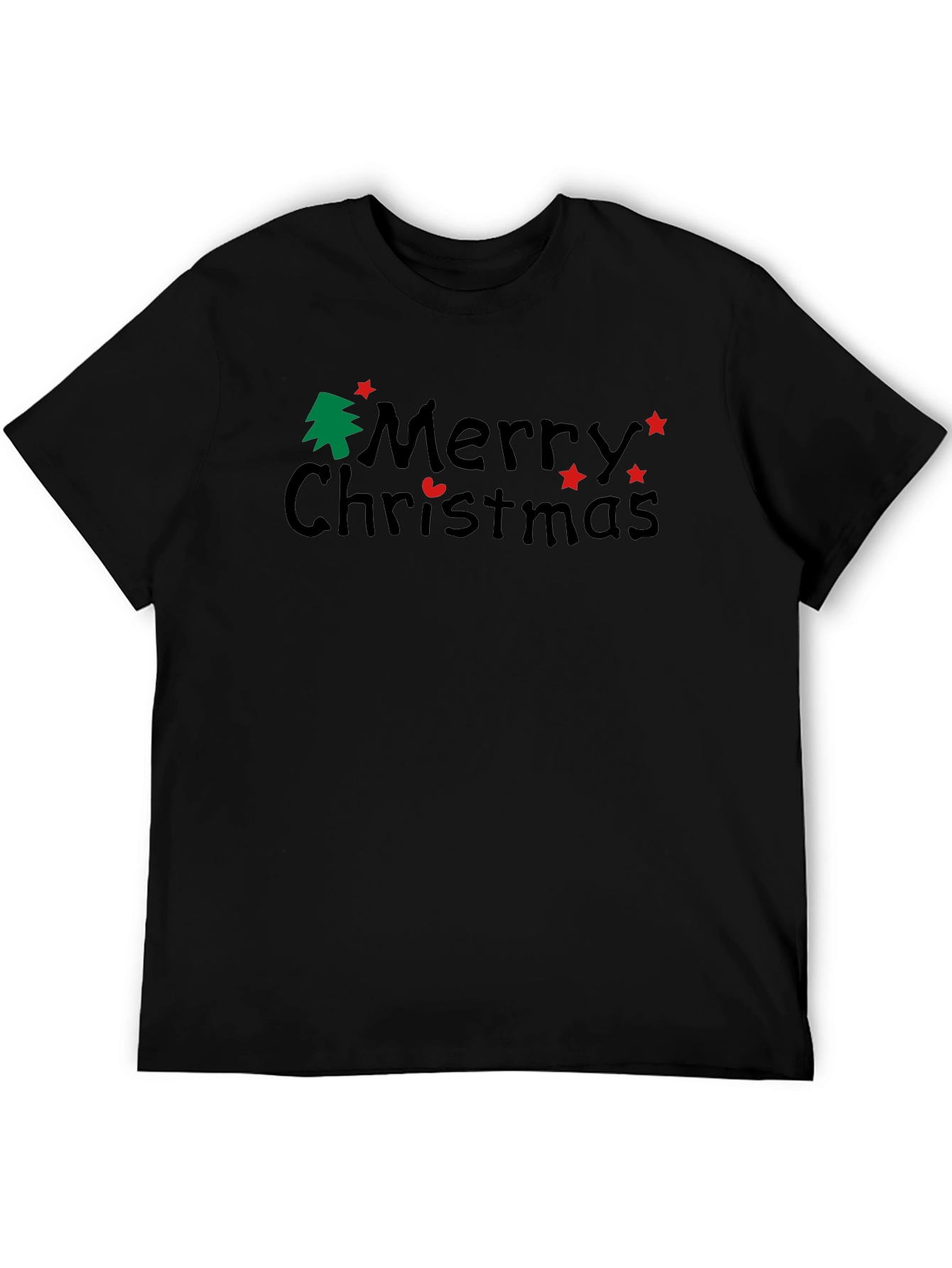 Merry Christmas Graphic Tee - Holiday Cheer