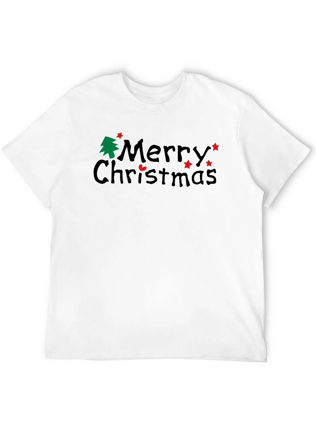 Merry Christmas Graphic Tee - Holiday Cheer