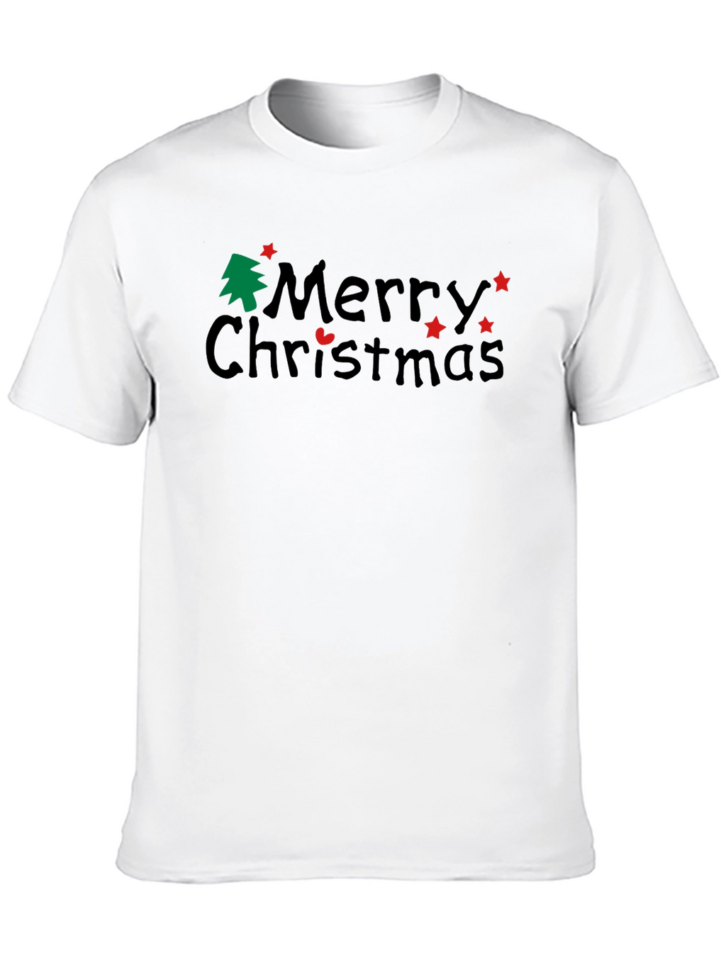 Merry Christmas Graphic Tee - Holiday Cheer