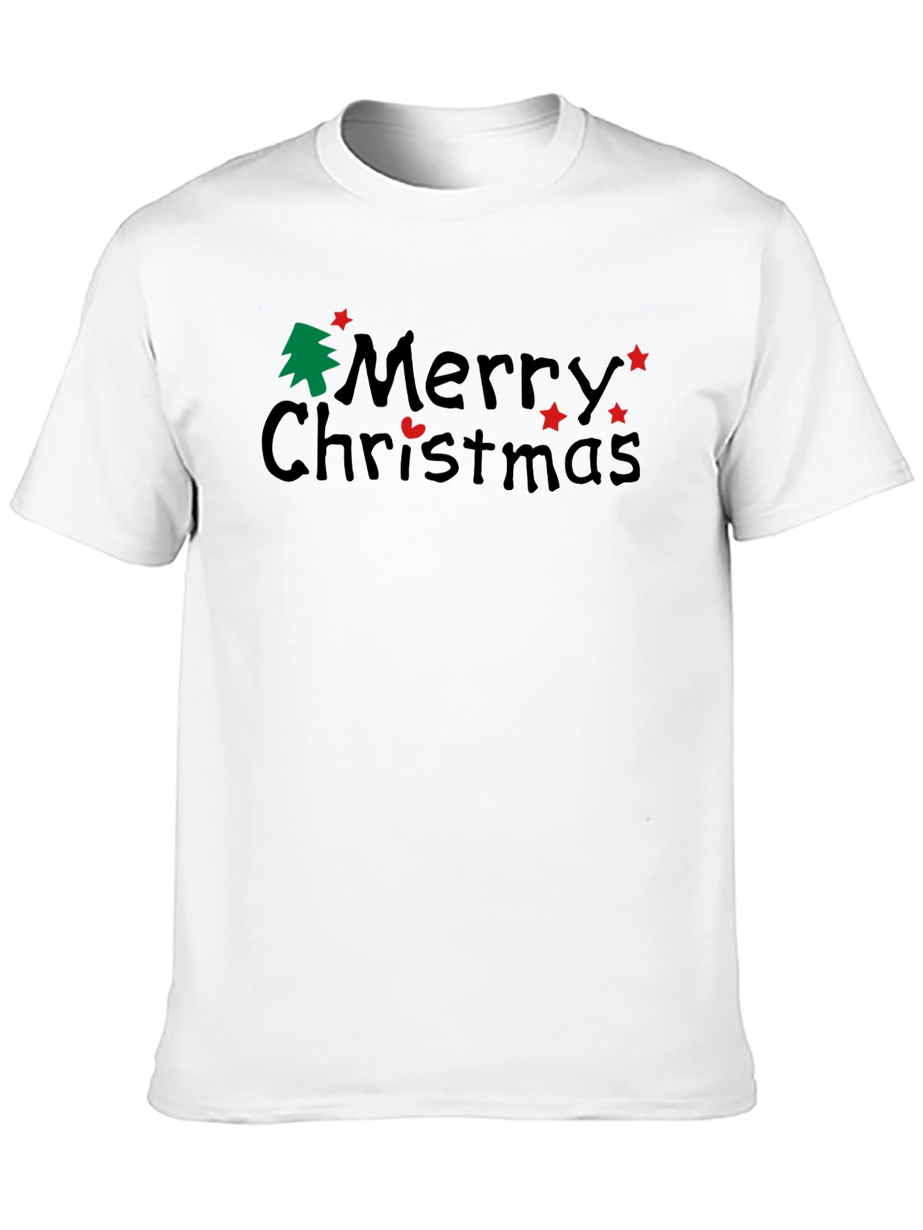 Merry Christmas Graphic Tee - Holiday Cheer