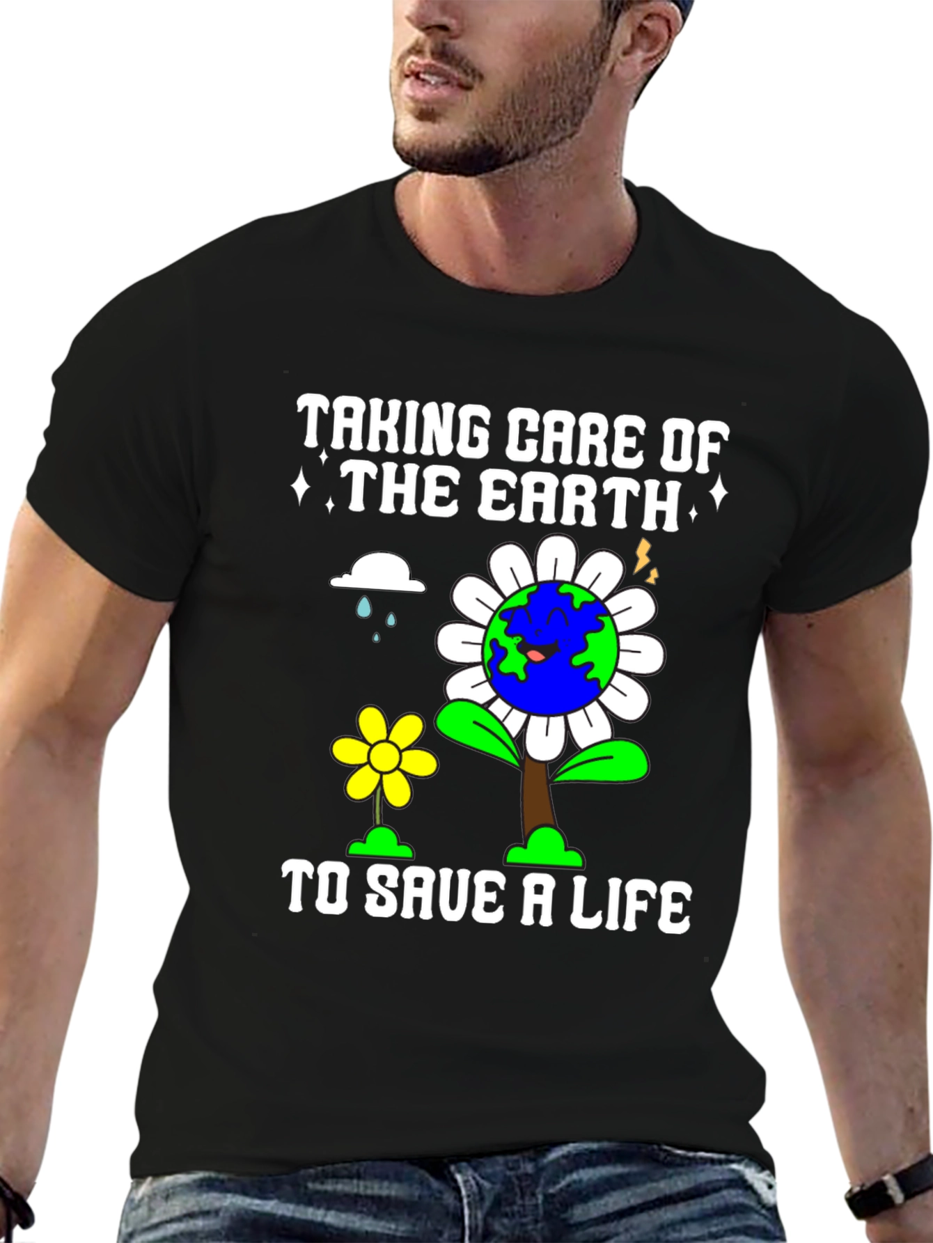 Earth Day T-Shirt - Taking Care of the Earth to Save a Life
