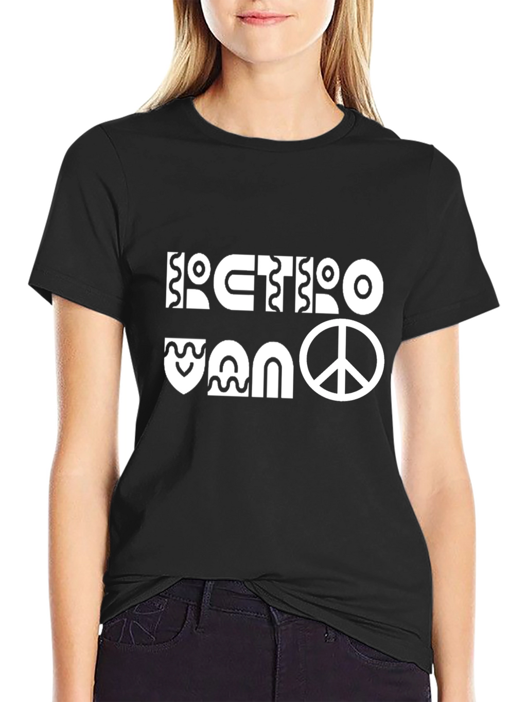Retro Van Peace Sign Graphic Tee