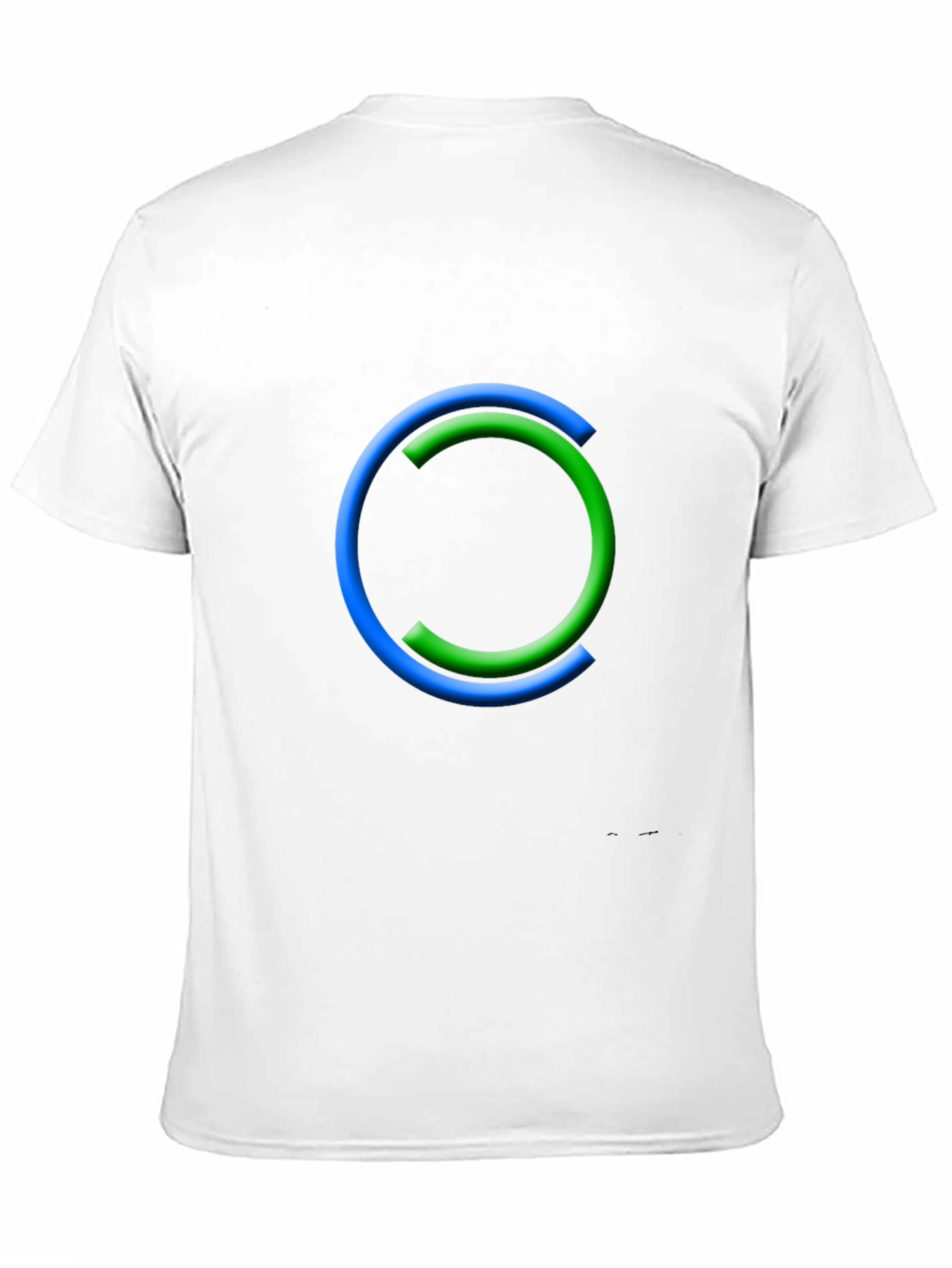 Modern Circle Graphic Tee - Casual Style