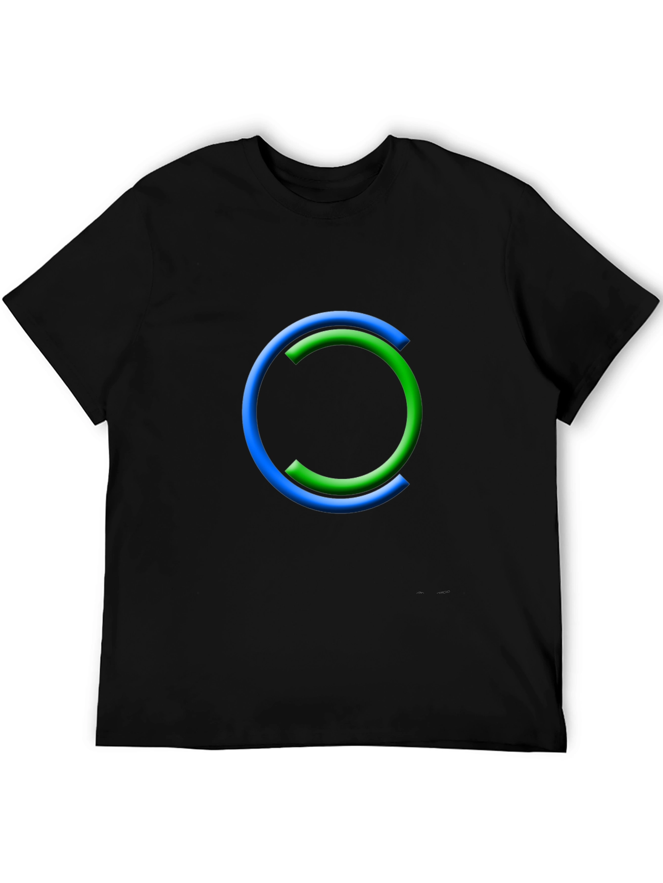 Modern Circle Graphic Tee - Casual Style