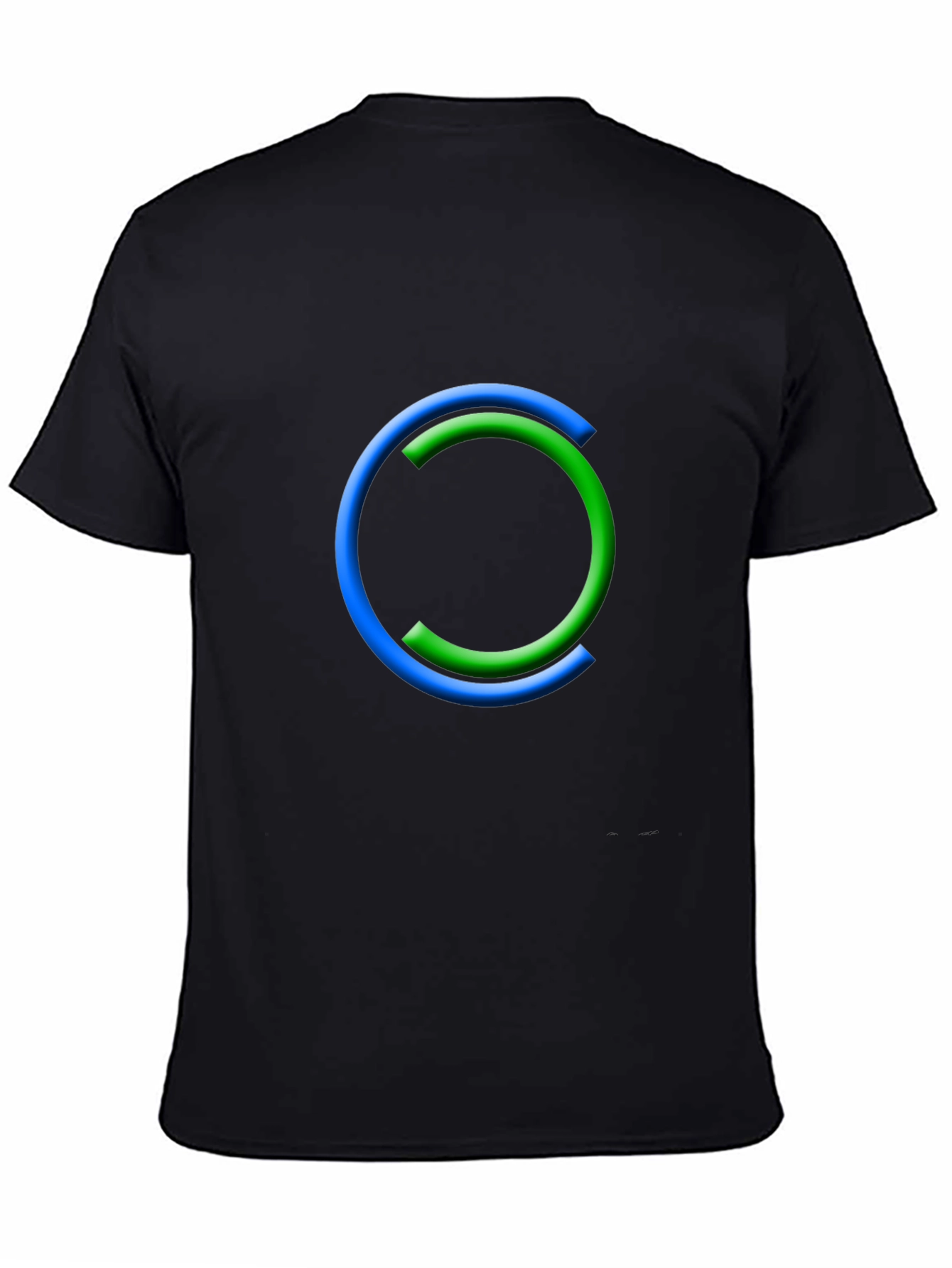 Modern Circle Graphic Tee - Casual Style