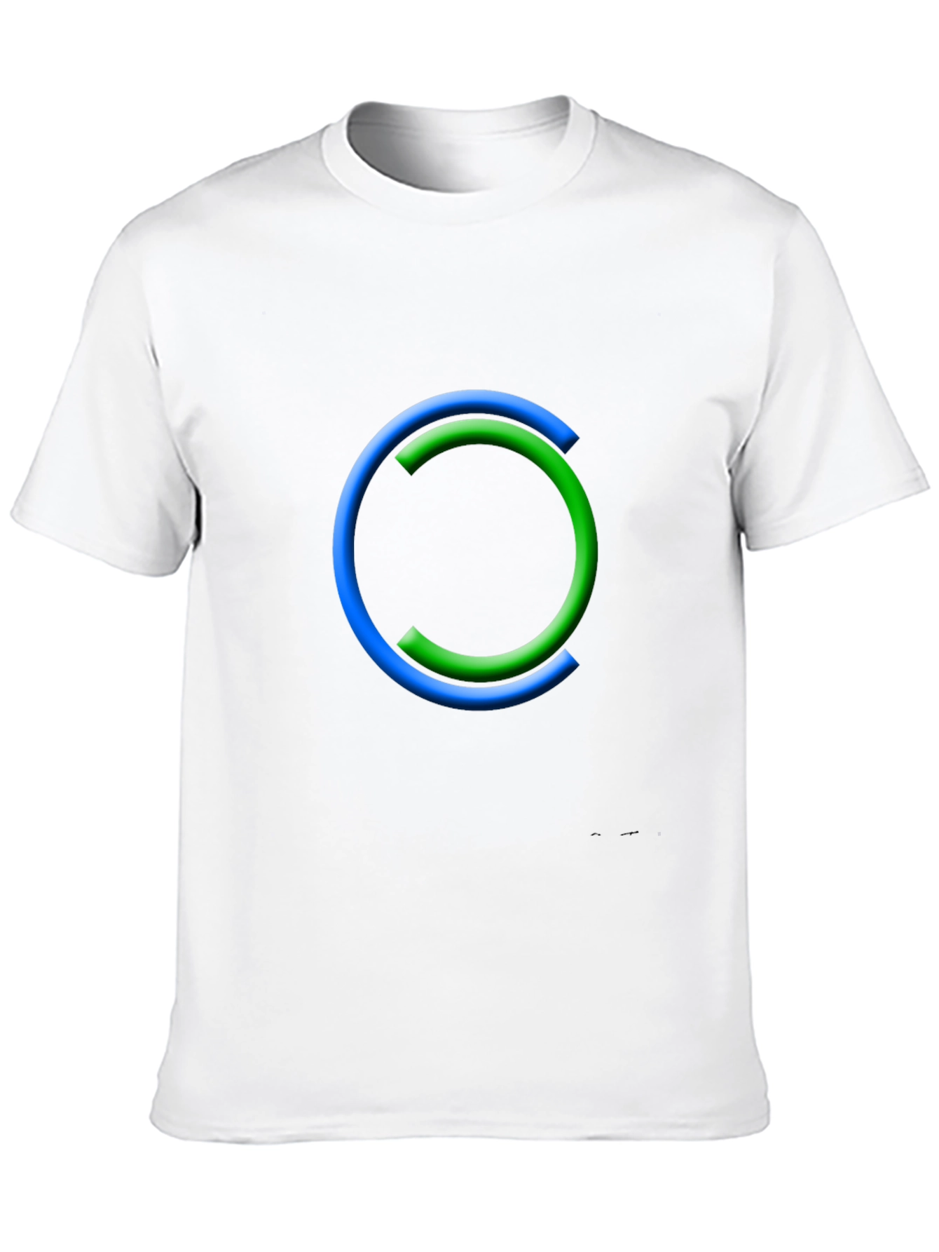 Modern Circle Graphic Tee - Casual Style