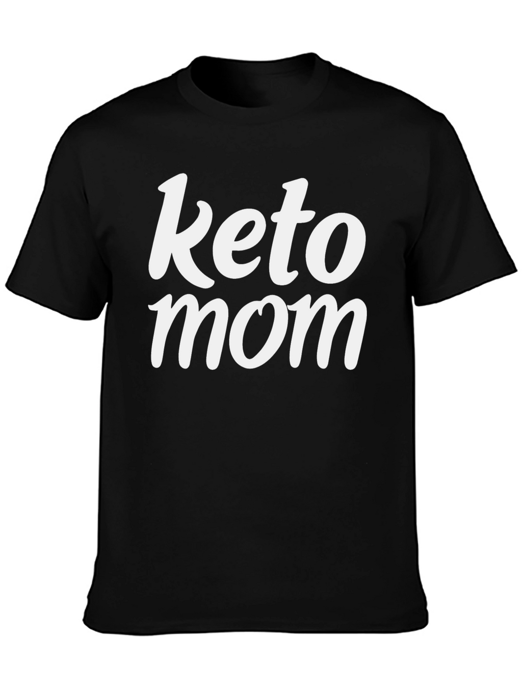 Keto Mom Black Graphic Tee