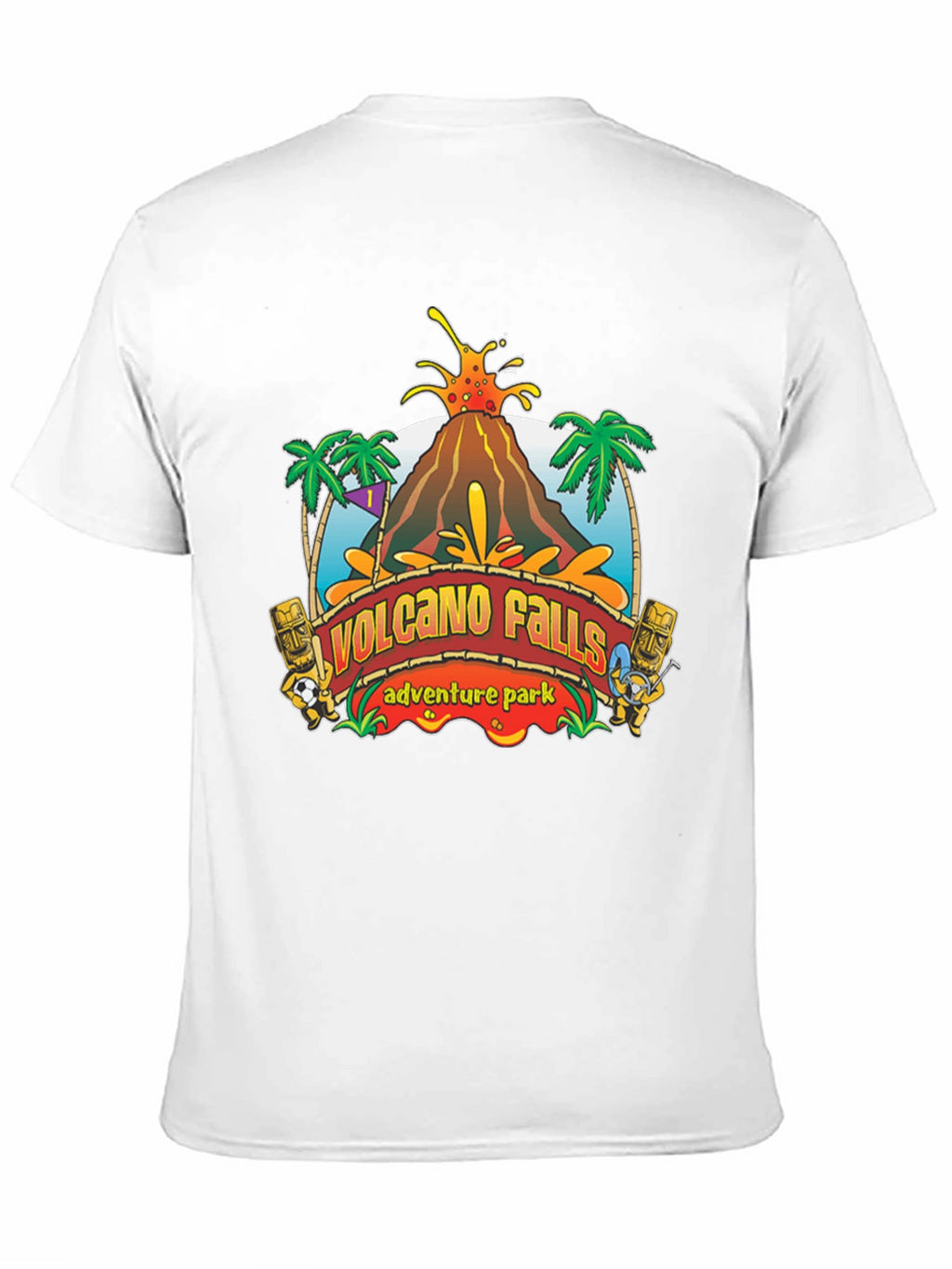 Volcano Falls Adventure Park Black T-Shirt