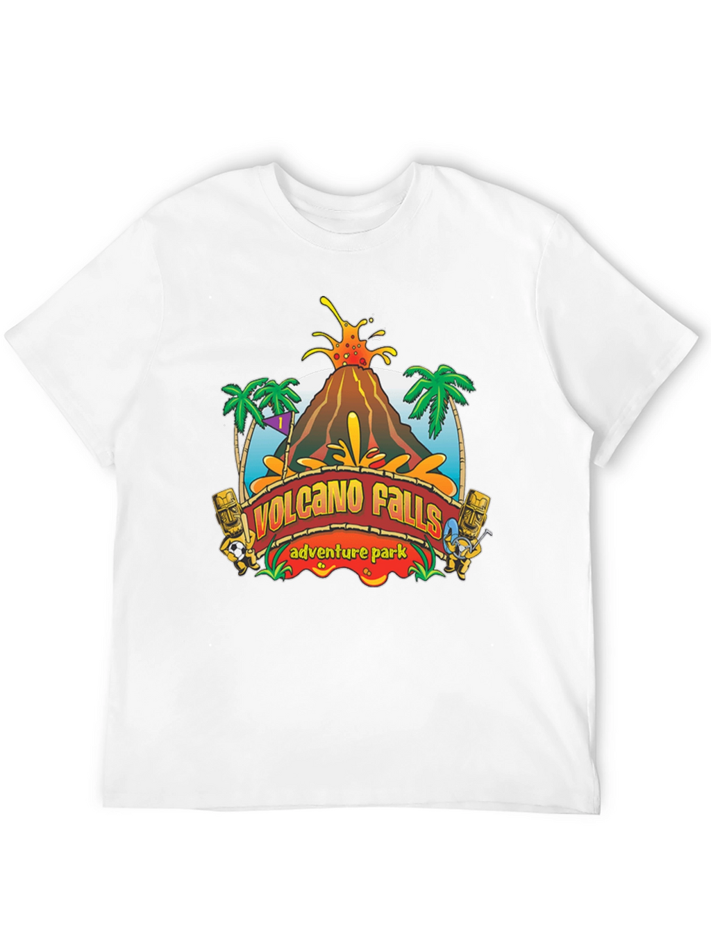 Volcano Falls Adventure Park Black T-Shirt