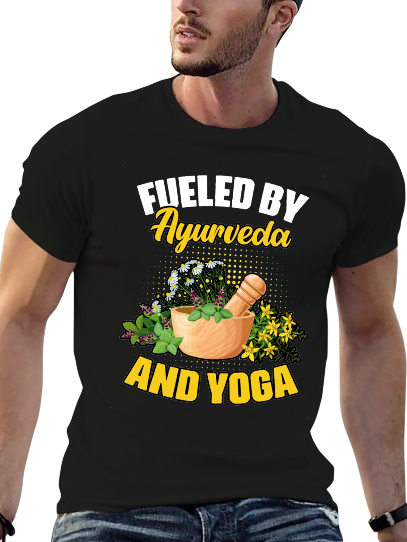 Fueled By Ayurveda and Yoga T-Shirt
