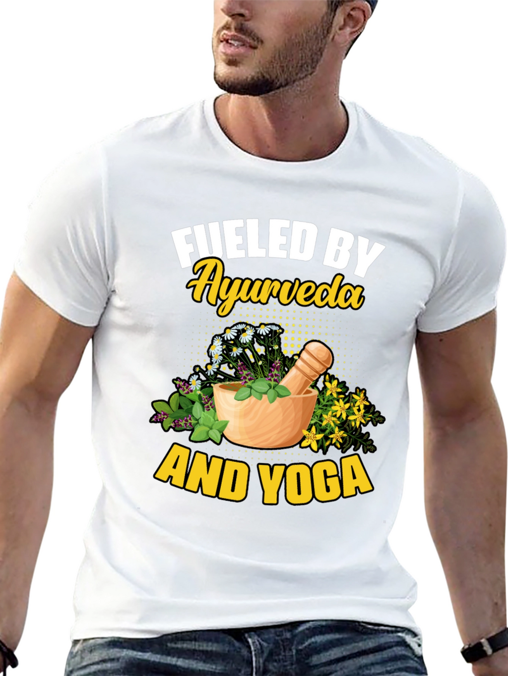 Fueled By Ayurveda and Yoga T-Shirt