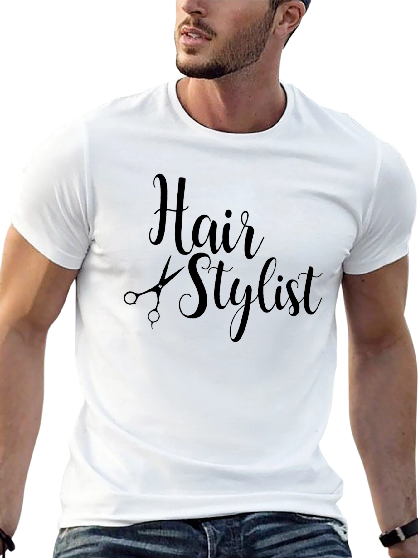 Hair Stylist Graphic Tee - Trendy Unisex T-Shirt