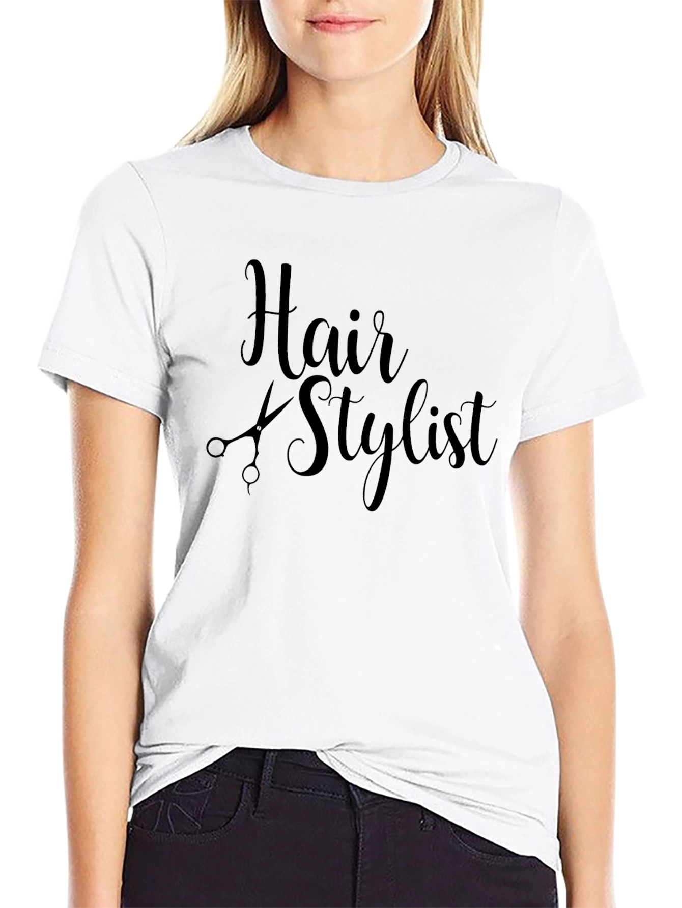 Hair Stylist Graphic Tee - Trendy Unisex T-Shirt