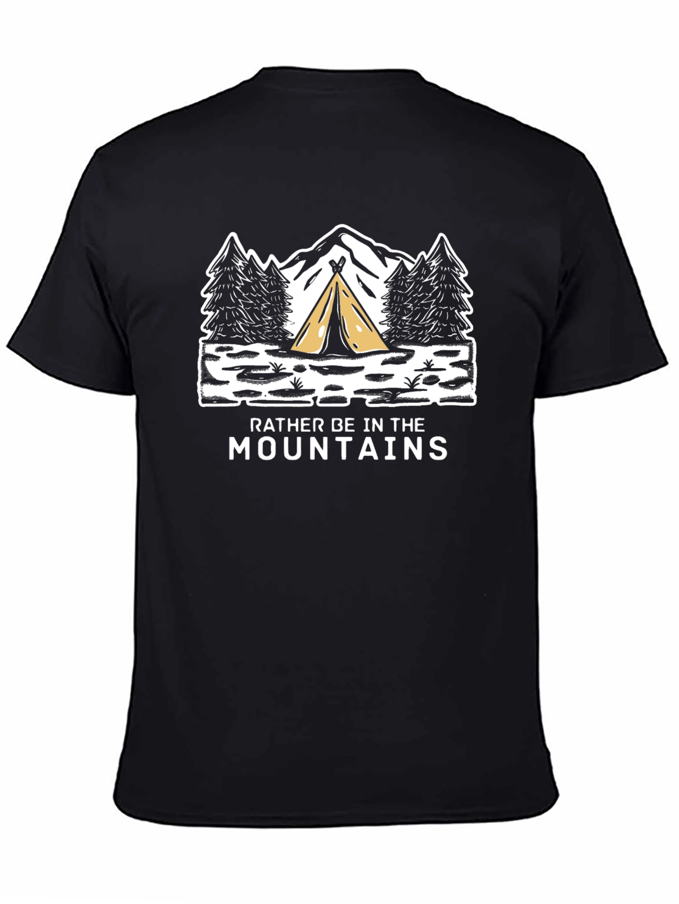 Rather Be In The Mountains Graphic T-Shirt