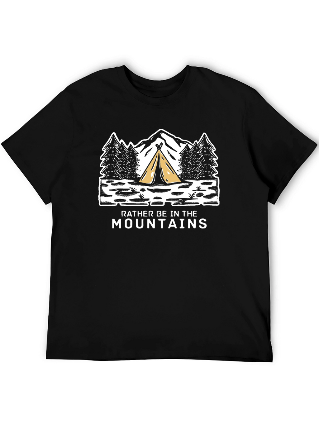 Rather Be In The Mountains Graphic T-Shirt