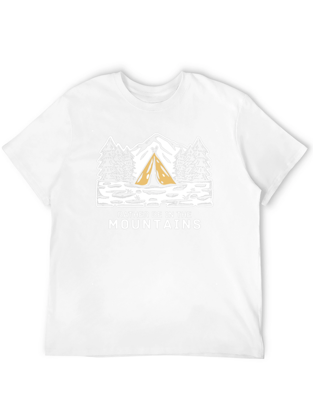 Rather Be In The Mountains Graphic T-Shirt