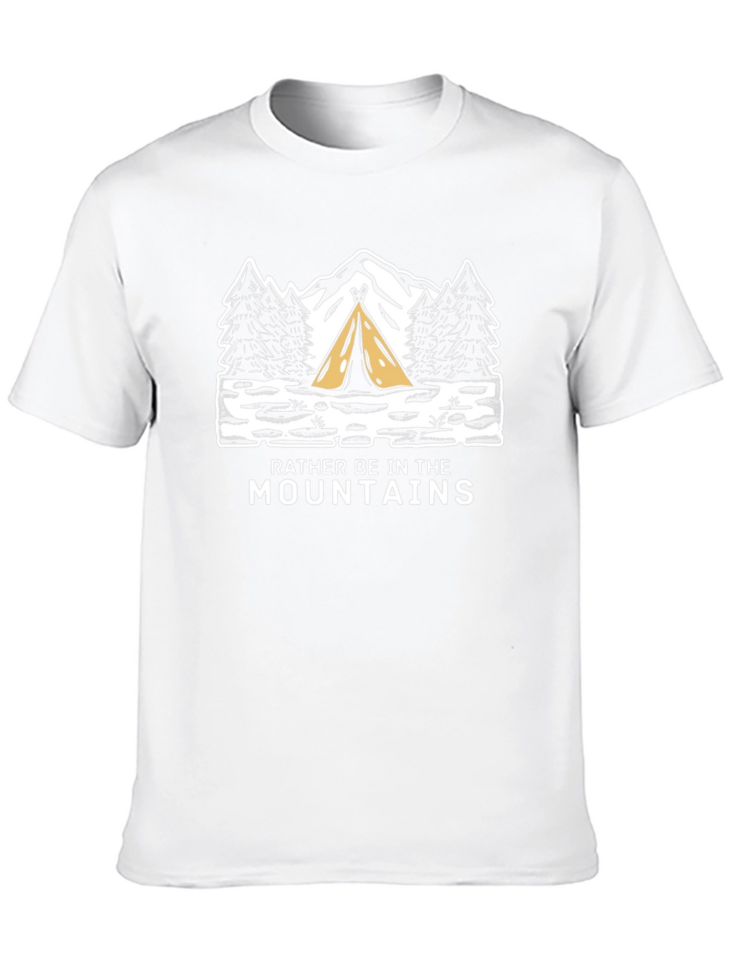 Rather Be In The Mountains Graphic T-Shirt