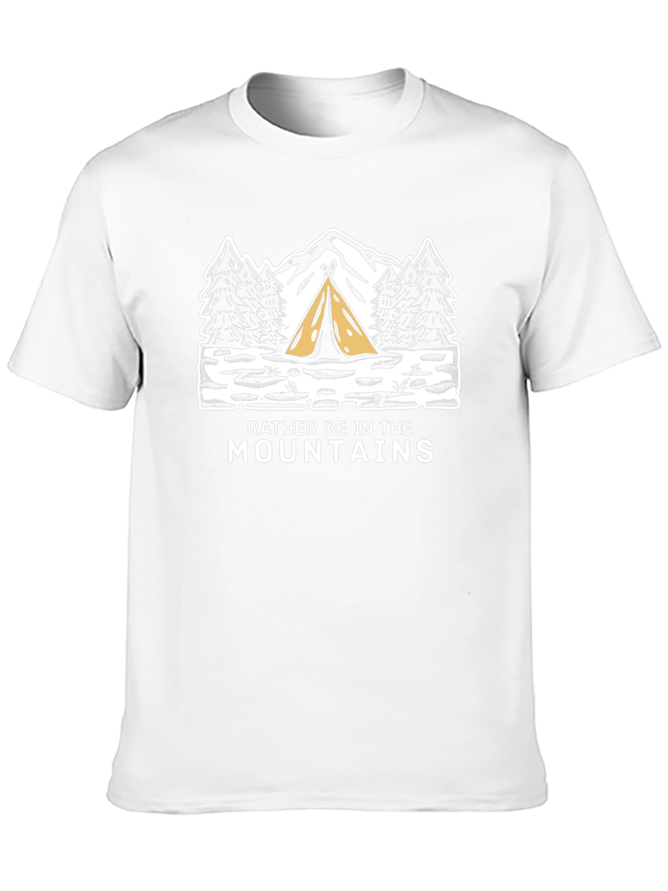 Rather Be In The Mountains Graphic T-Shirt