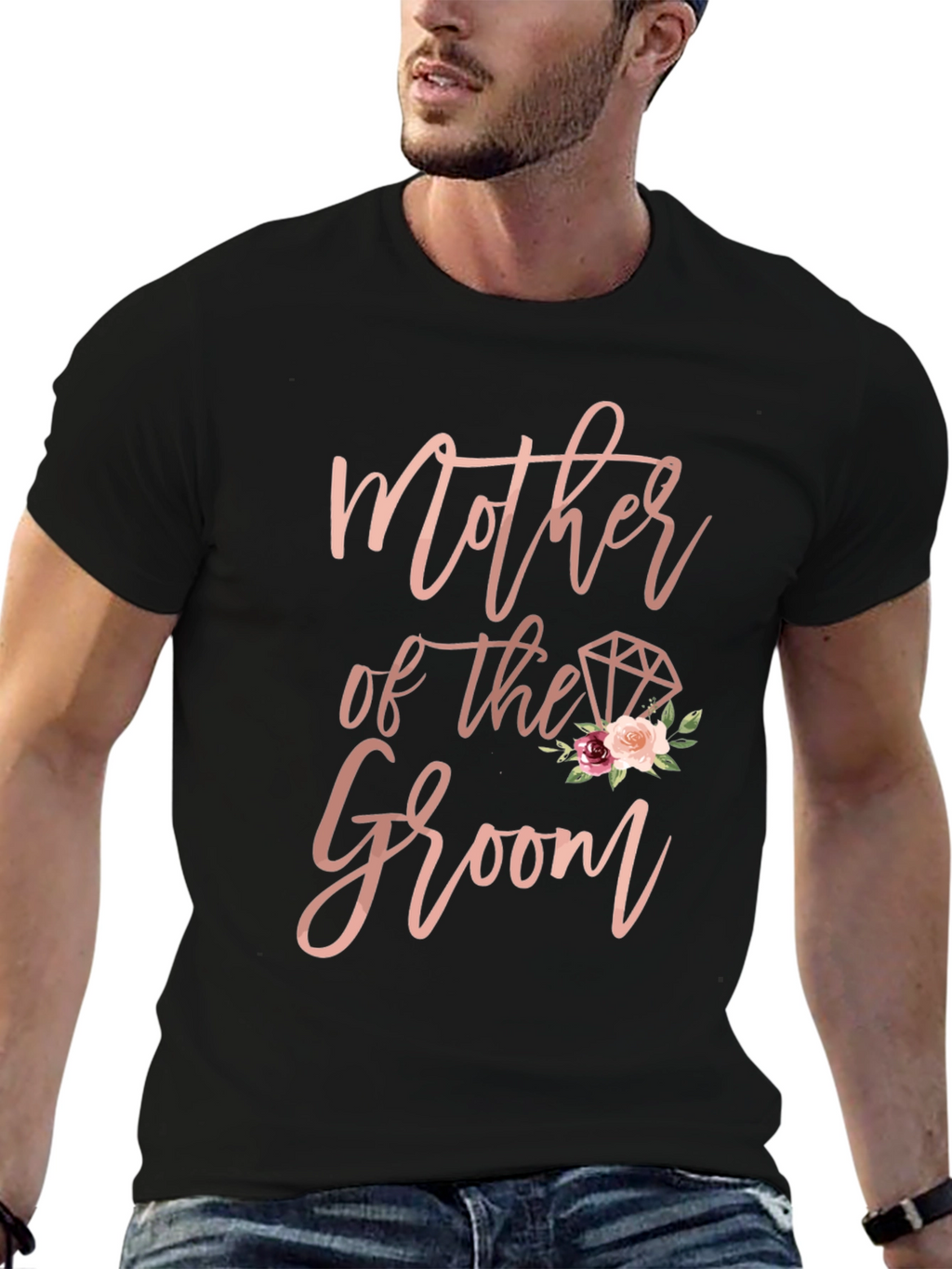 Mother of the Groom Floral Tee