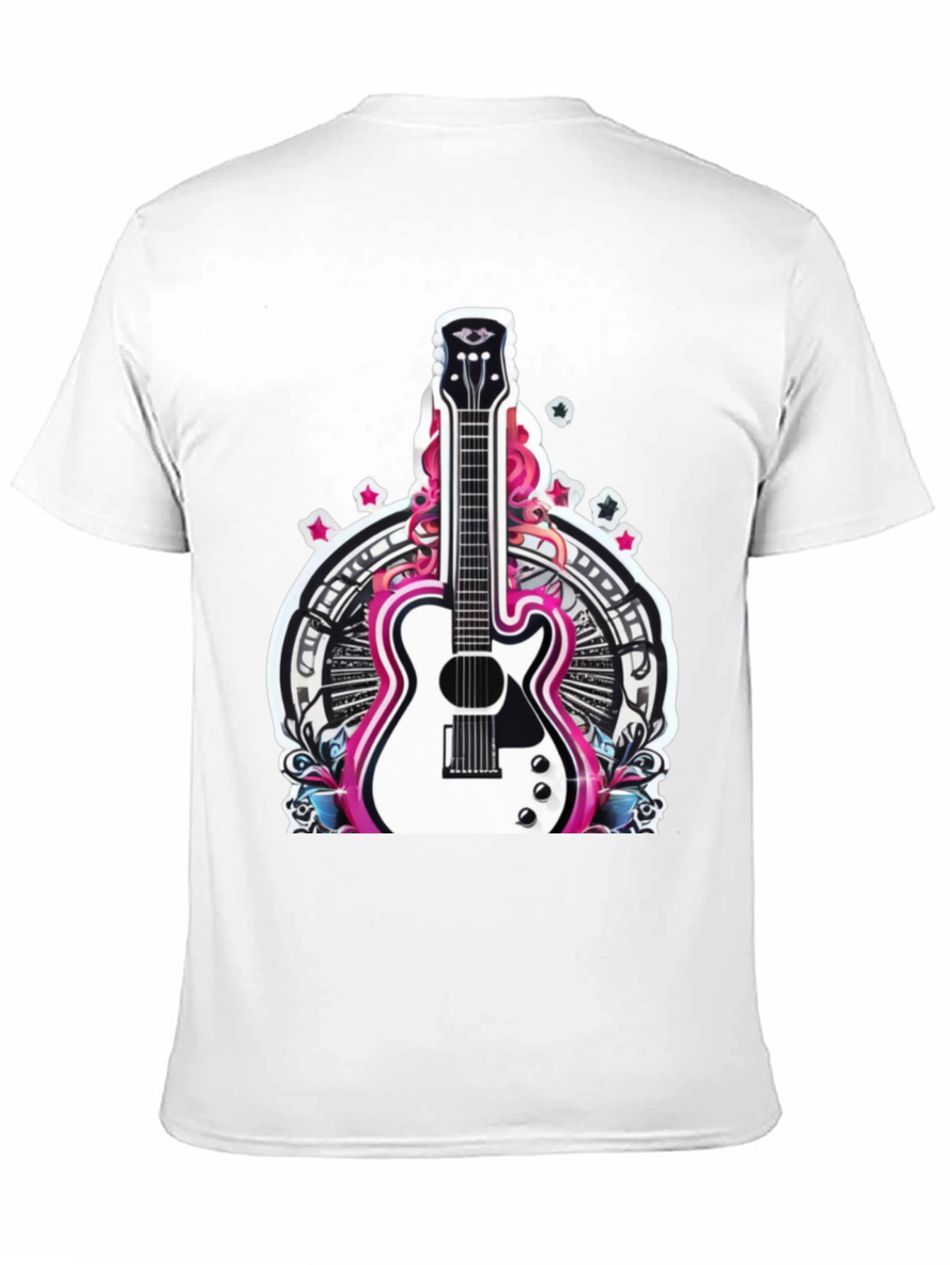 Guitar Graphic Tee - Rocker Style