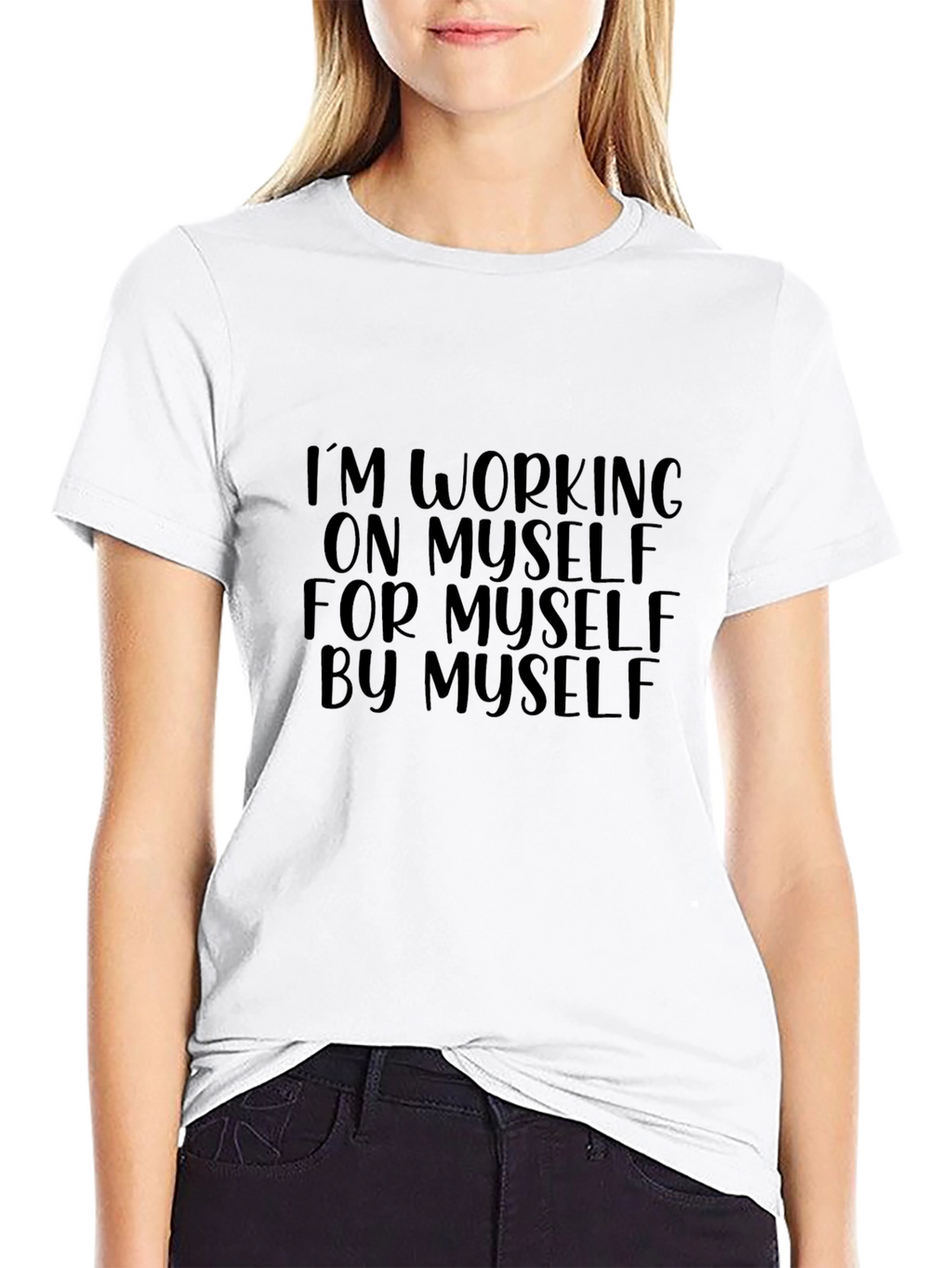 Working On Myself T-Shirt | Motivational Tee