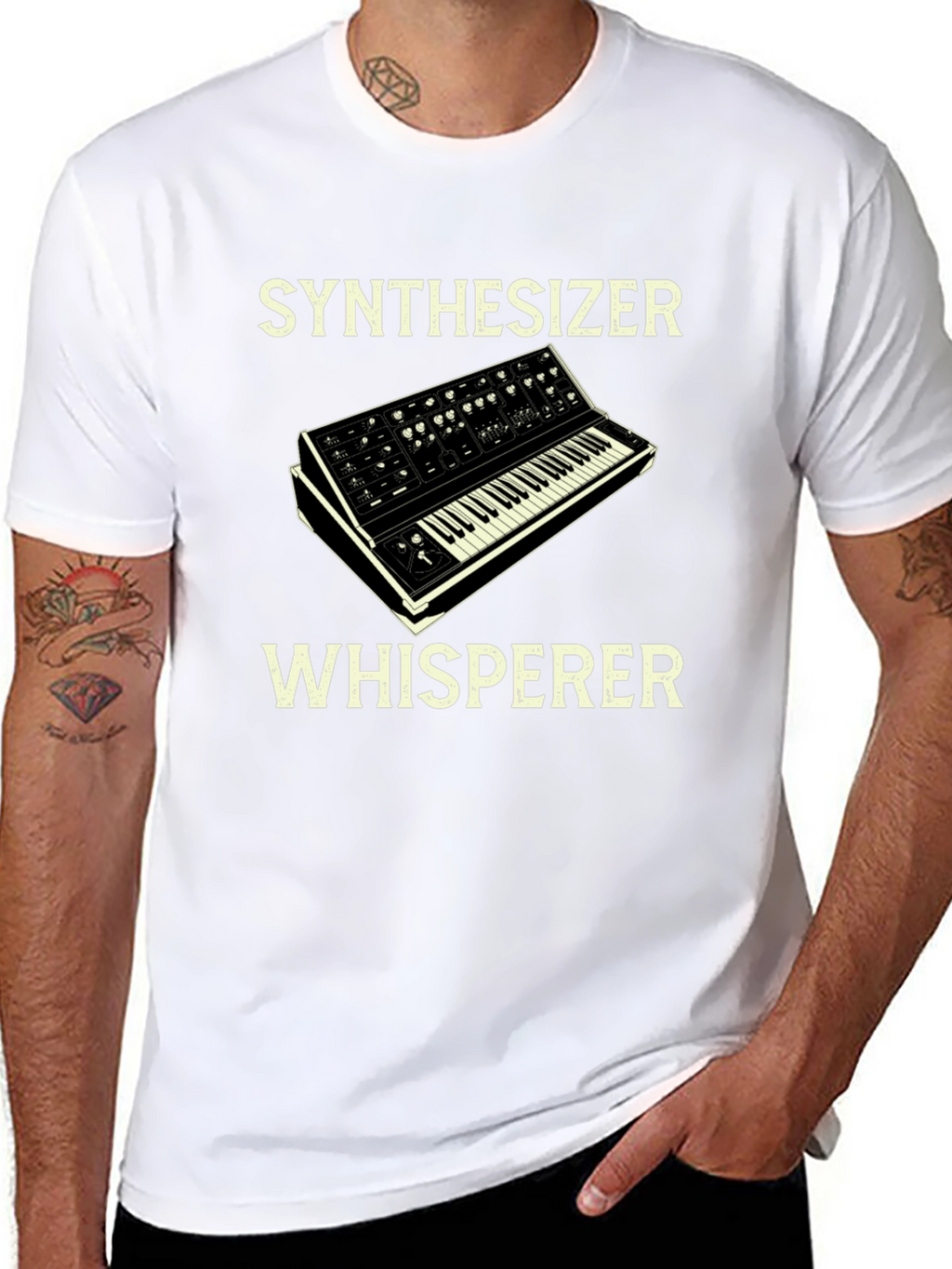 Synthesizer Whisperer Graphic Tee