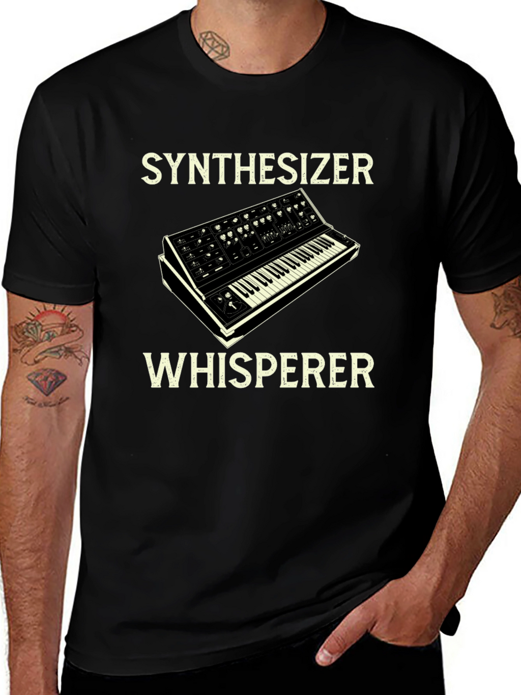 Synthesizer Whisperer Graphic Tee