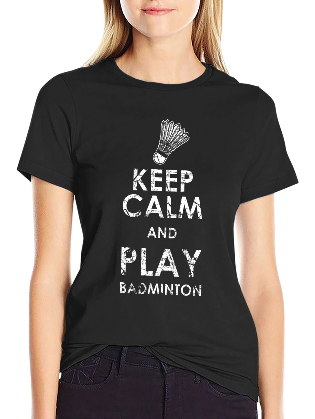 Keep Calm & Play Badminton T-Shirt