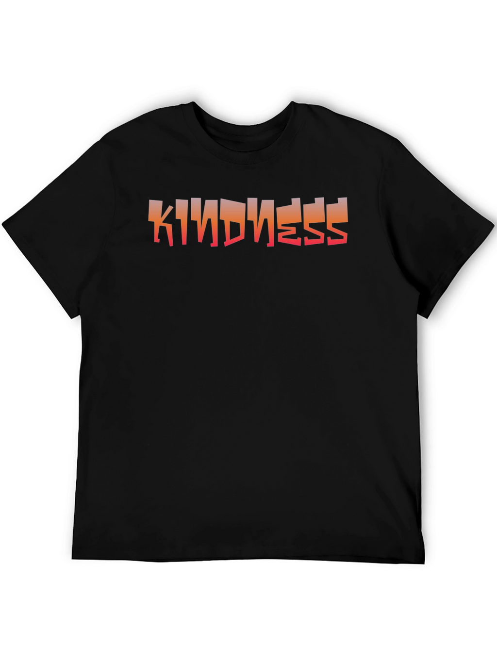 Kindness Graphic Black T-Shirt