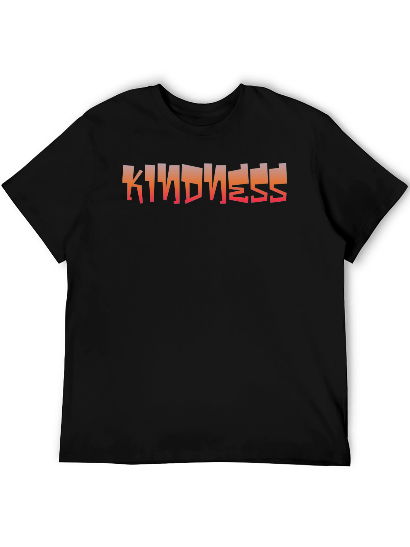 Kindness Graphic Black T-Shirt